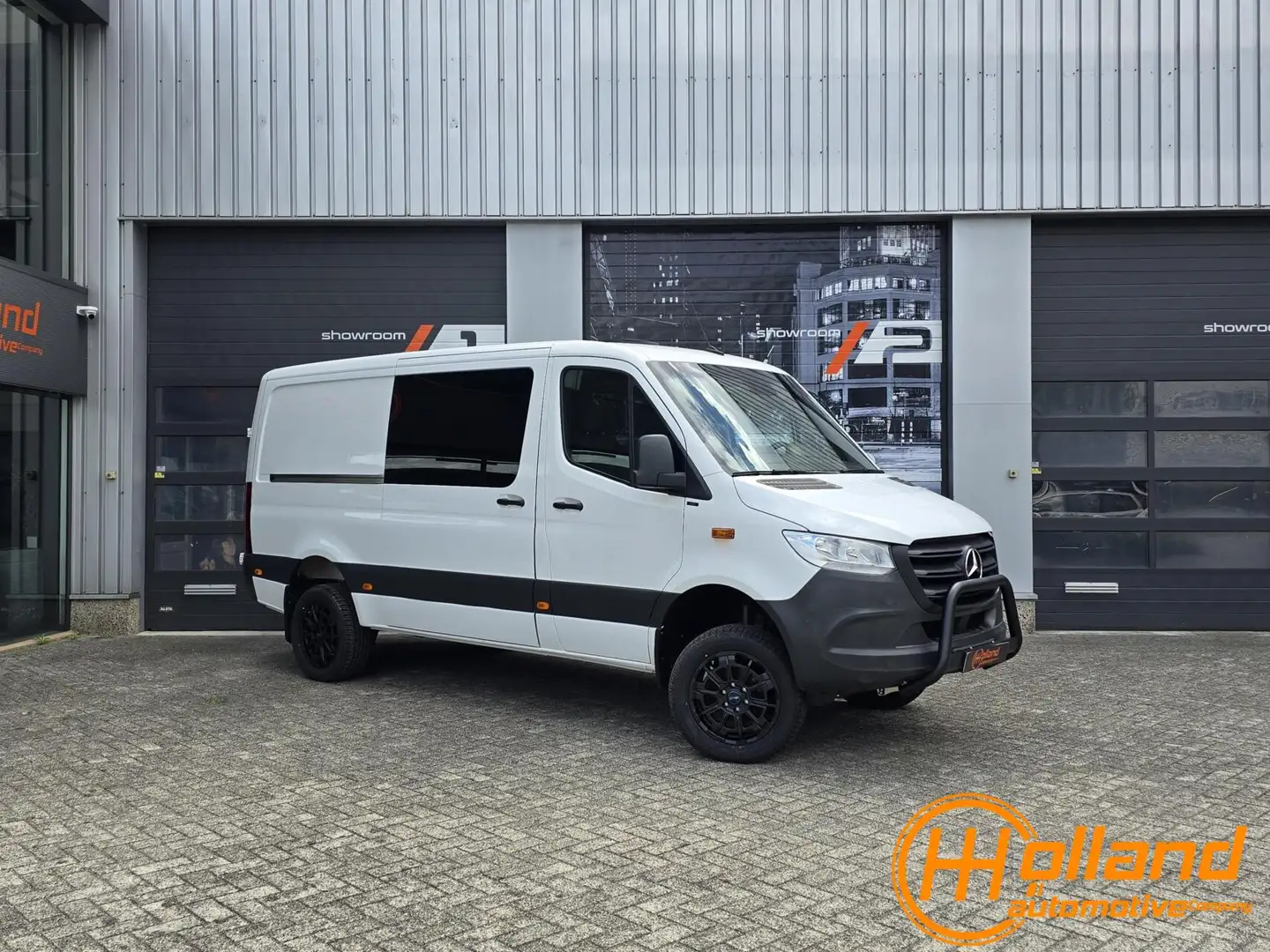 Mercedes-Benz Sprinter bestel 316 2.2 CDI L2H1|DC|4X4|3500 trekgew. Wit - 2