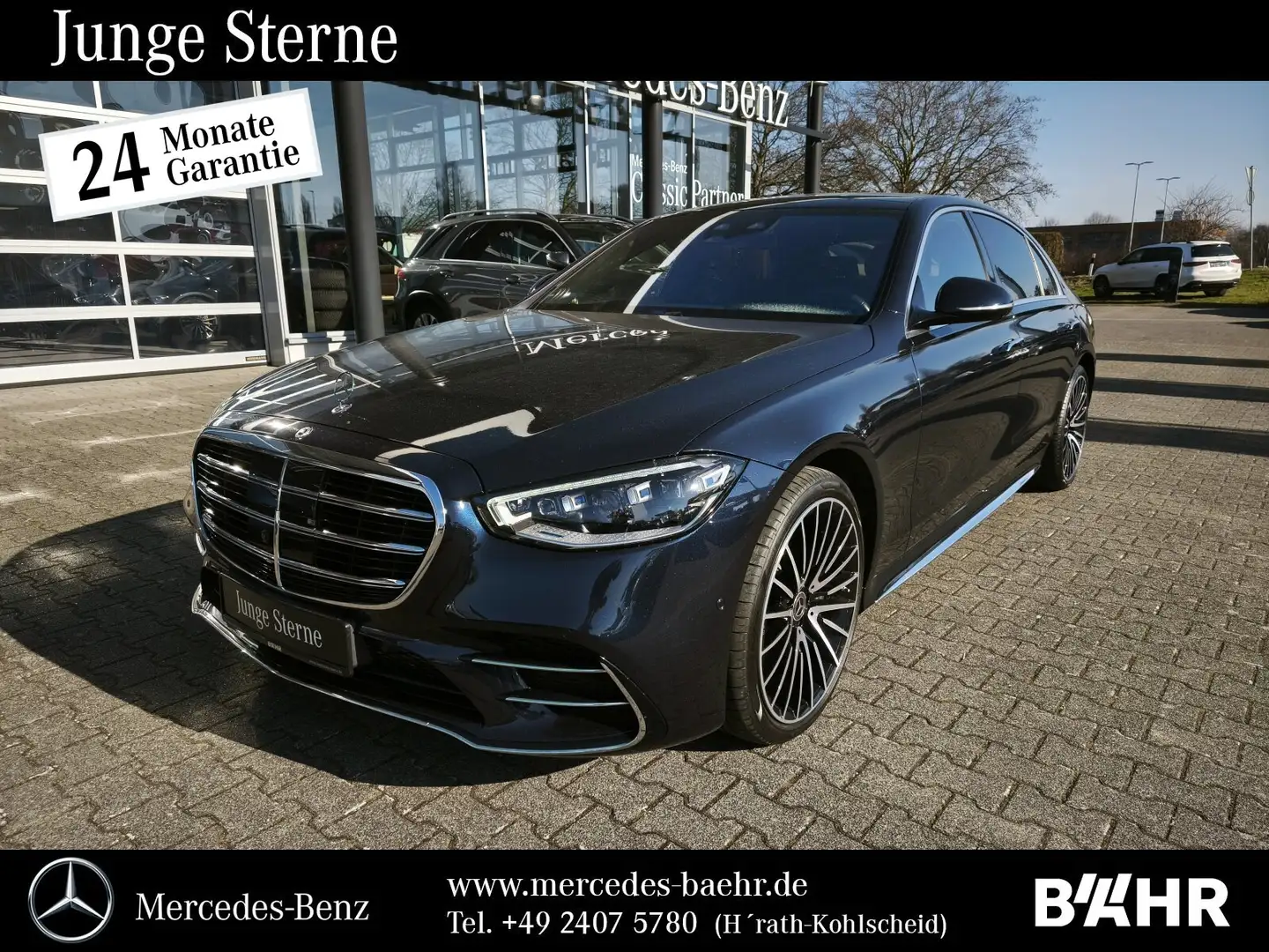 Mercedes-Benz S 580 S 580 4M lang AMG/MANUFAKTUR/Panorama/Chauffeur Albastru - 1