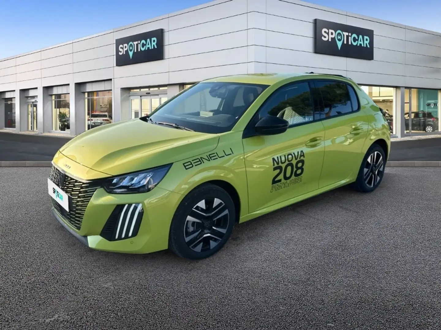 Peugeot 208 5P - ALLURE Hybrid 100 E-DCS6 Jaune - 1