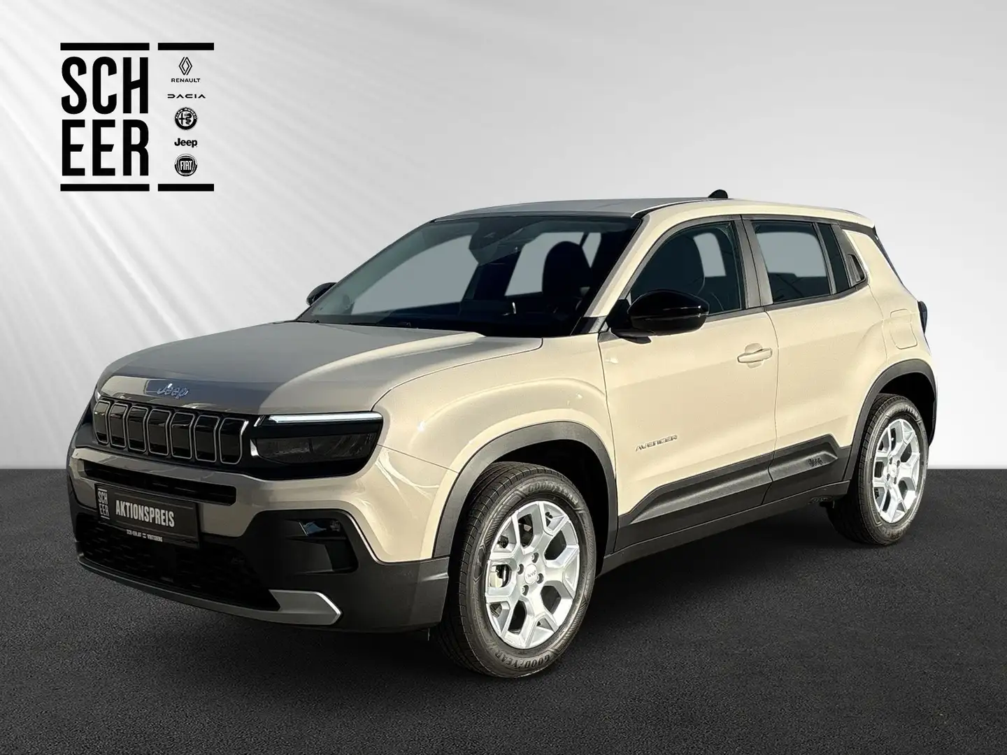 Jeep Avenger Altitude e-Hybrid 1.2 e-DCT6 Beige - 1