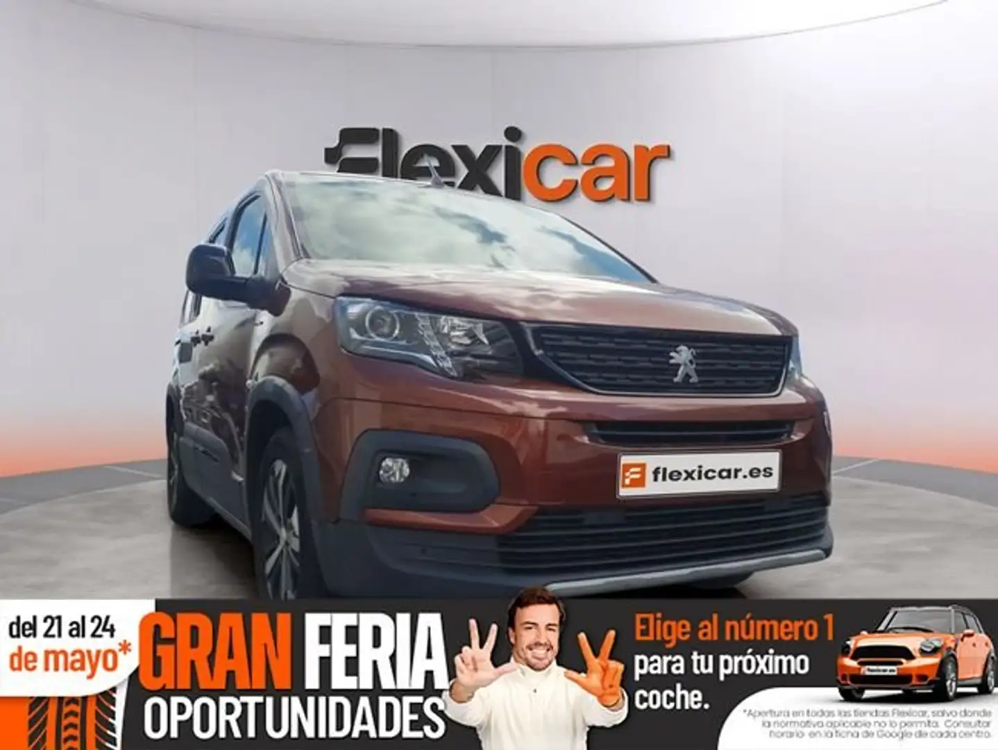 Peugeot Rifter 1.5BlueHDi S&S Standard GT Line 100 Naranja - 1