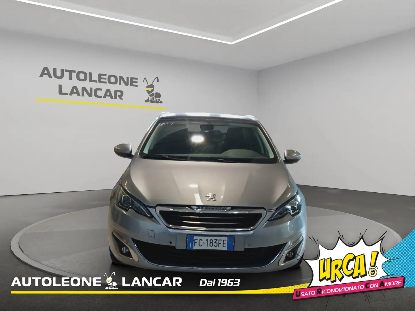 Peugeot 308 SW 1.6 Bhdi Allure 120cv EAT6 AUTOMATICA E6 Gris - 2