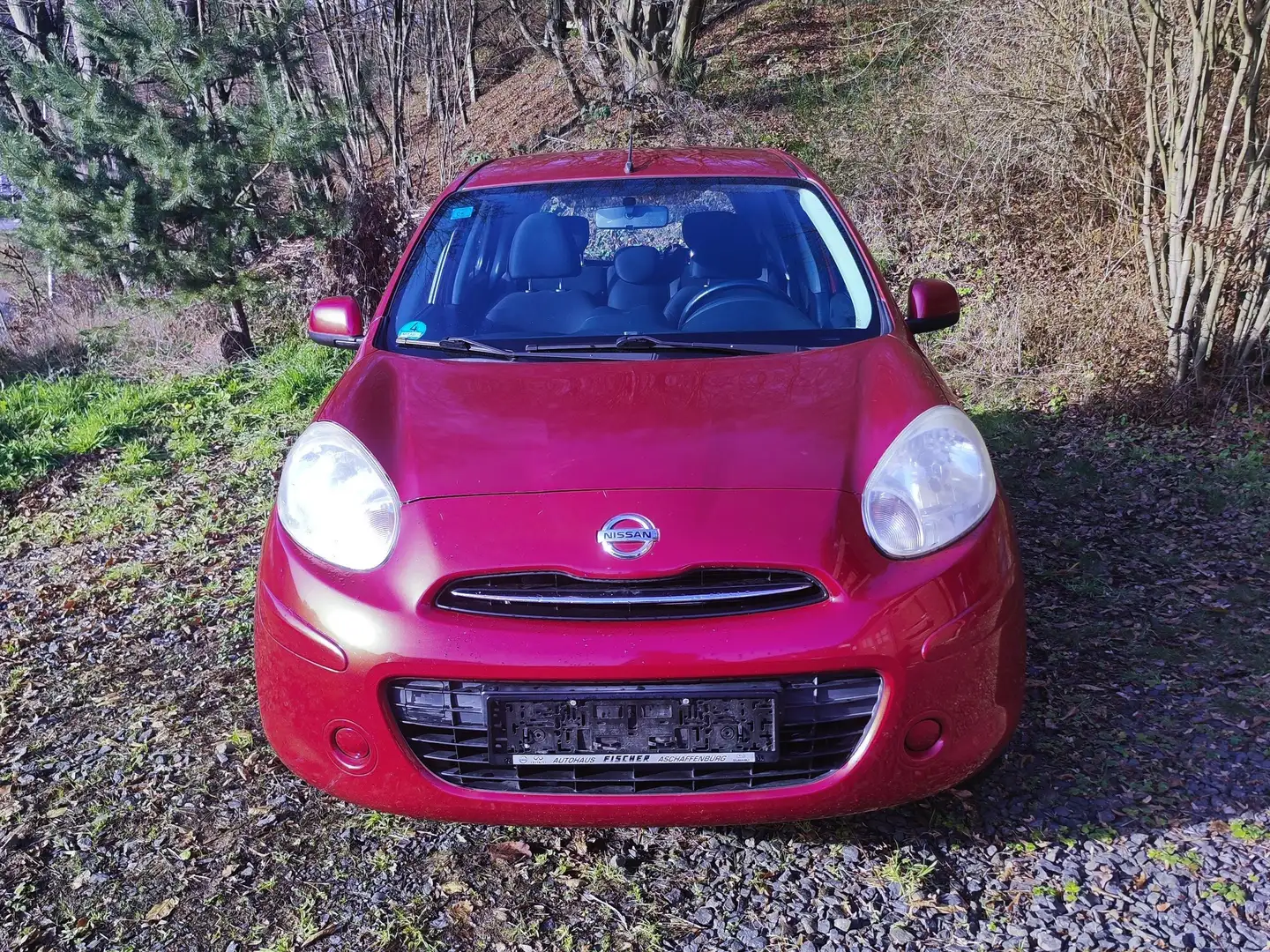 Nissan Micra Micra 1.2  k13  Navi, Bluetooth, Klima Rouge - 1