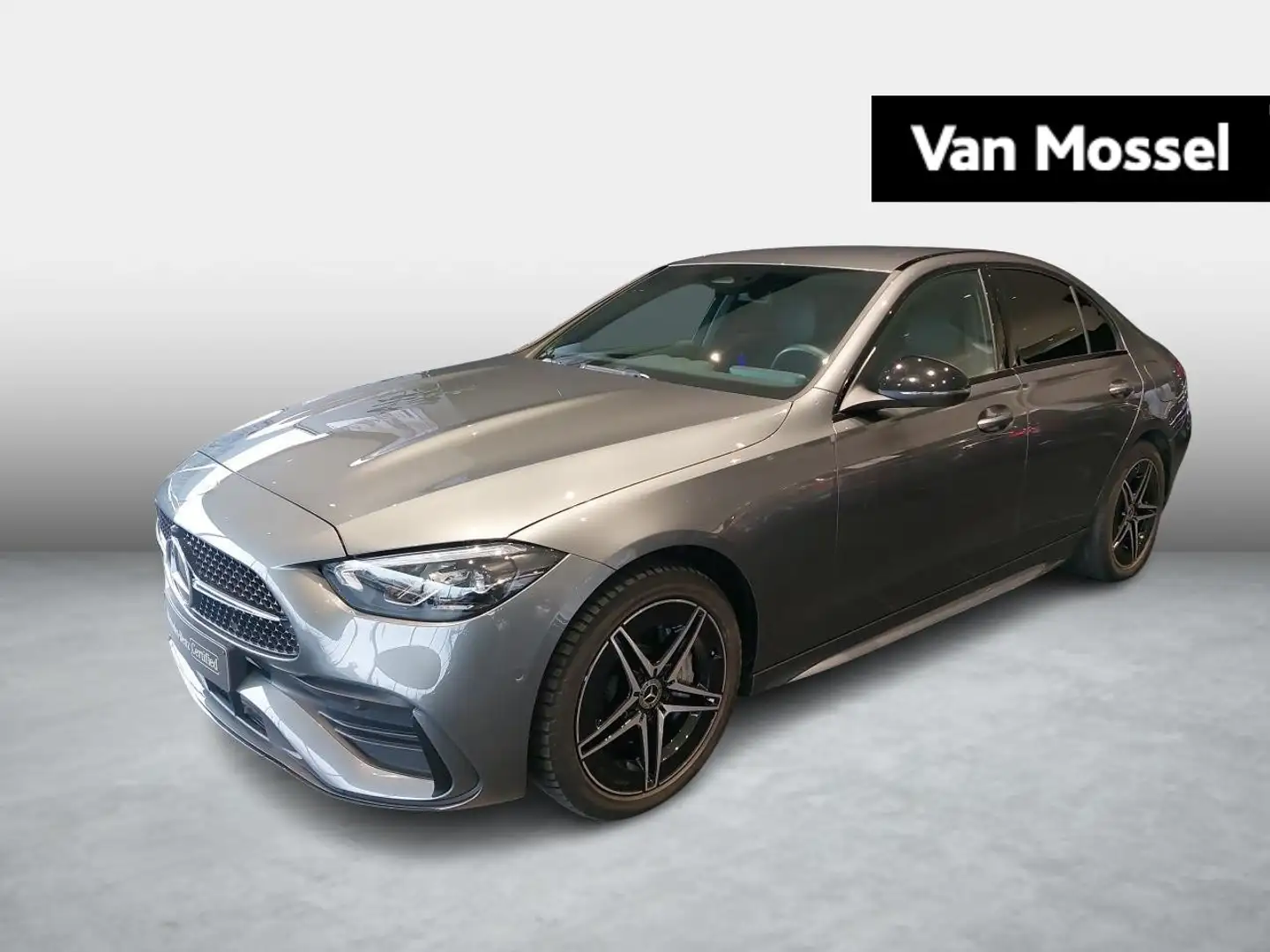 Mercedes-Benz C 300 e AMG Line Berline + NIGHTPAKKET + TREKHAAK + PTS Grijs - 1