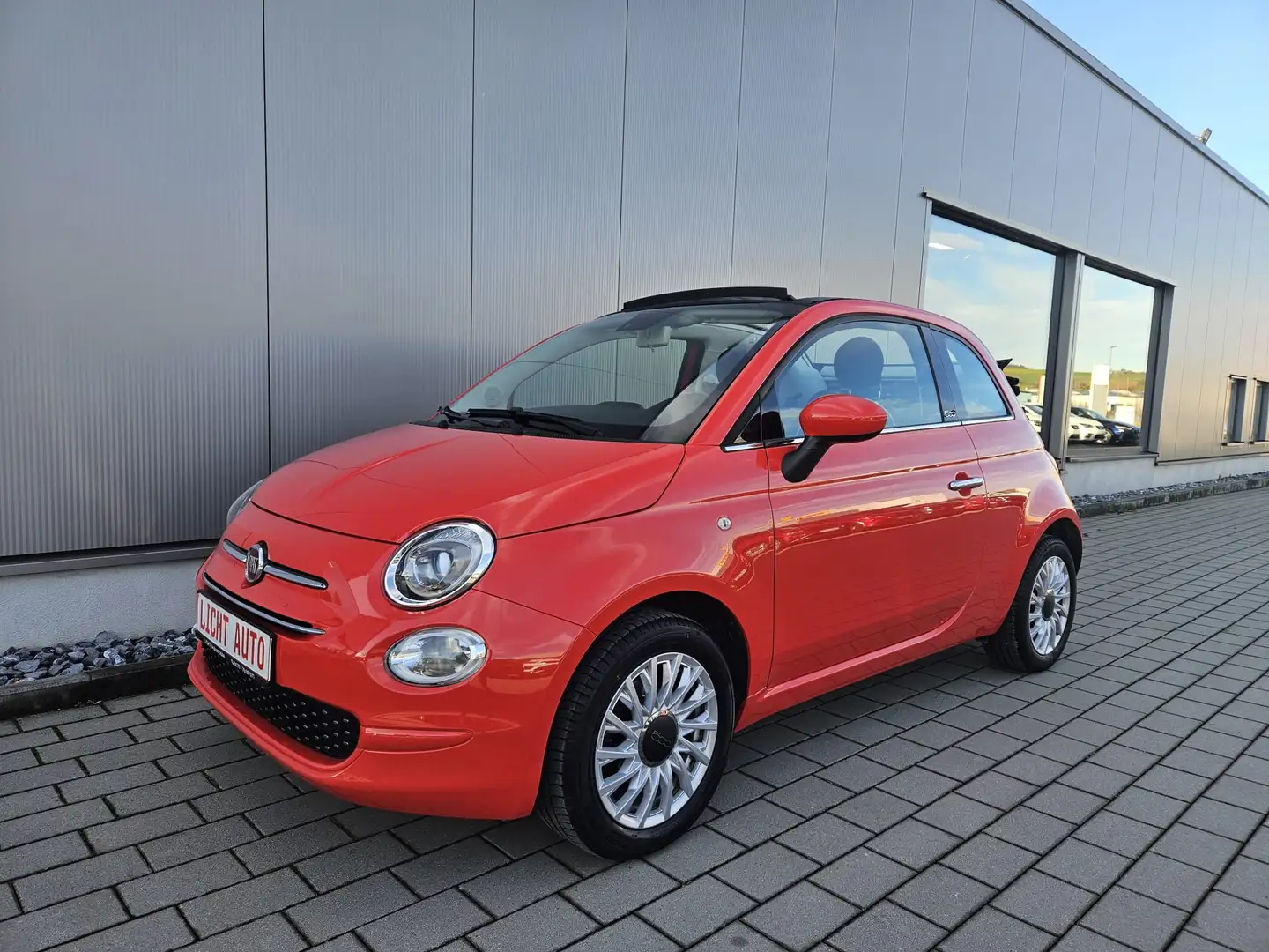 Fiat 500C Lounge/Cabrio/Scheckheftgepflegt/Klima/Tempomat/ Orange - 1