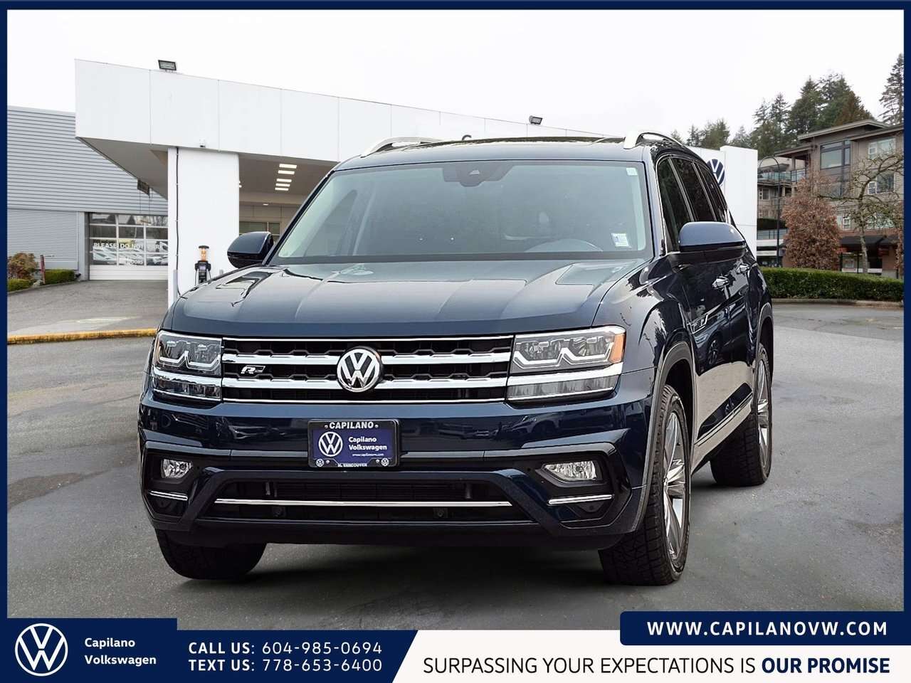 2019 Volkswagen Atlas Execline 3.6L 4MOTION | R Line Pkg & 3rd Row Seats — снимка 1