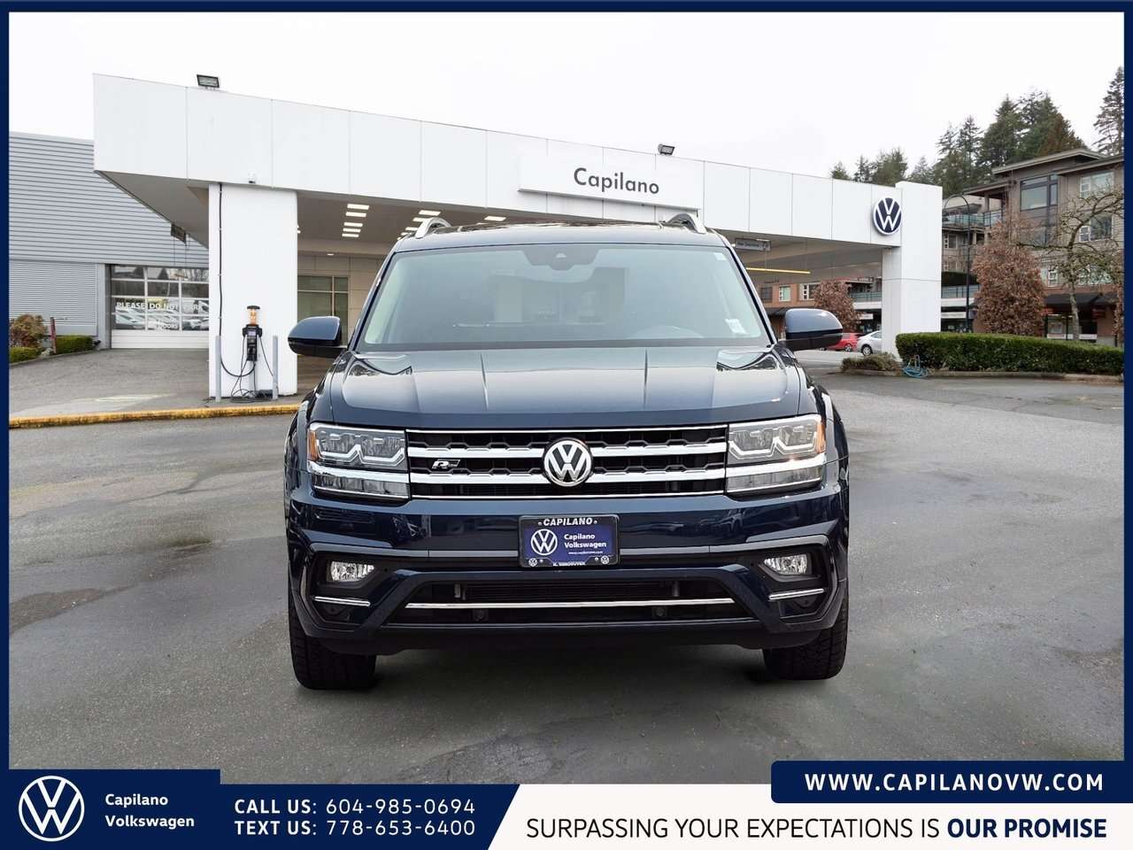 2019 Volkswagen Atlas Execline 3.6L 4MOTION | R Line Pkg & 3rd Row Seats — снимка 1