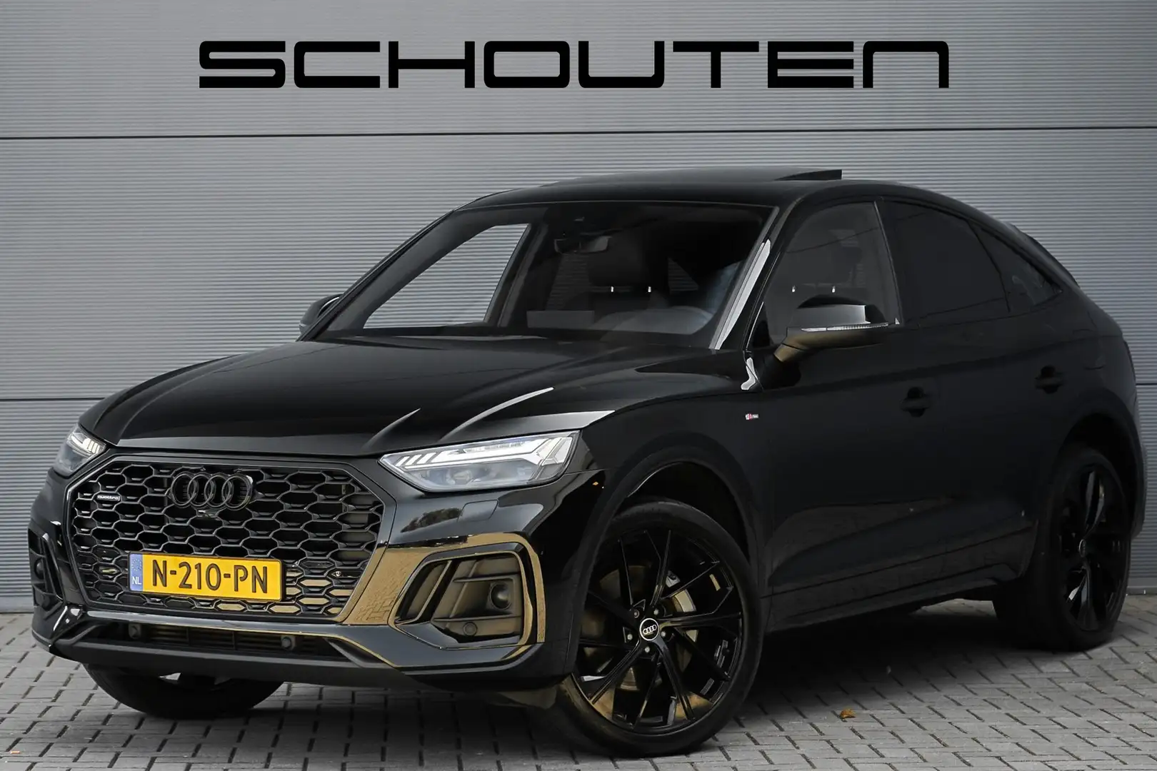 Audi Q5 Sportback 50 TFSI e S Edition Black Pack Pano 360° Zwart - 1