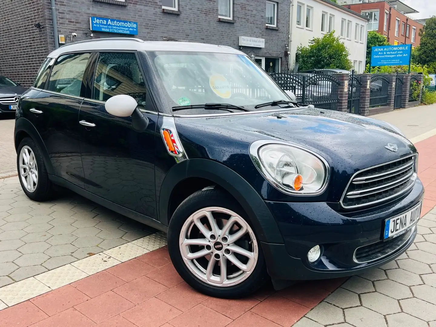 MINI Cooper Countryman Cooper Aut. 1.Hand Scheckheft Blau - 1