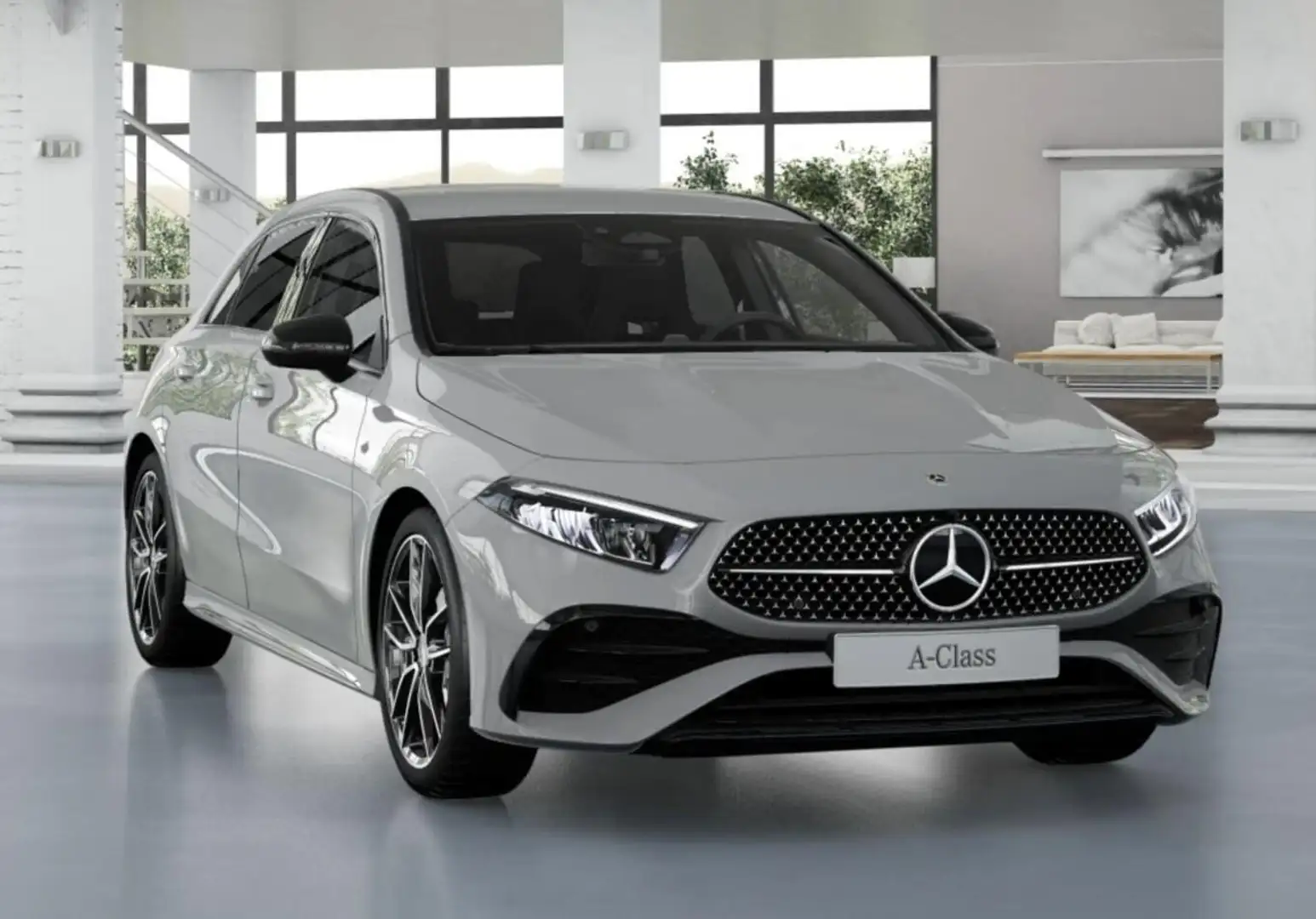 Mercedes-Benz A 200 AMG Line Adv+ Special Edition ACC SHZ 19Z 120 k... Grau - 2