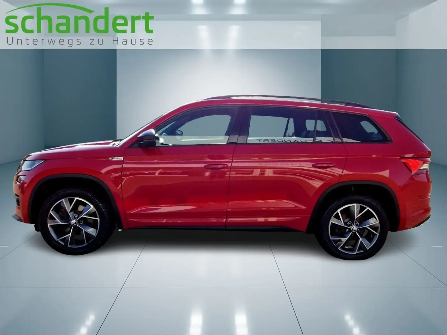 Skoda Kodiaq 2.0 TSI Sportline DSG 4x4 LED Navi Pano Rouge - 2