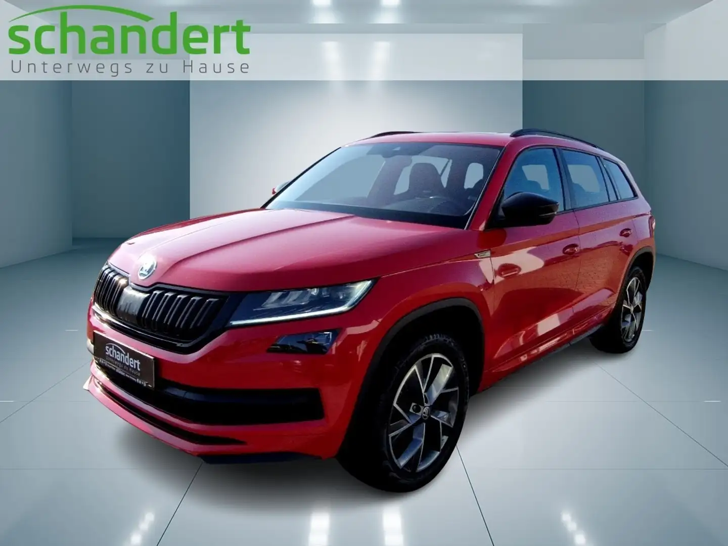 Skoda Kodiaq 2.0 TSI Sportline DSG 4x4 LED Navi Pano Rouge - 1