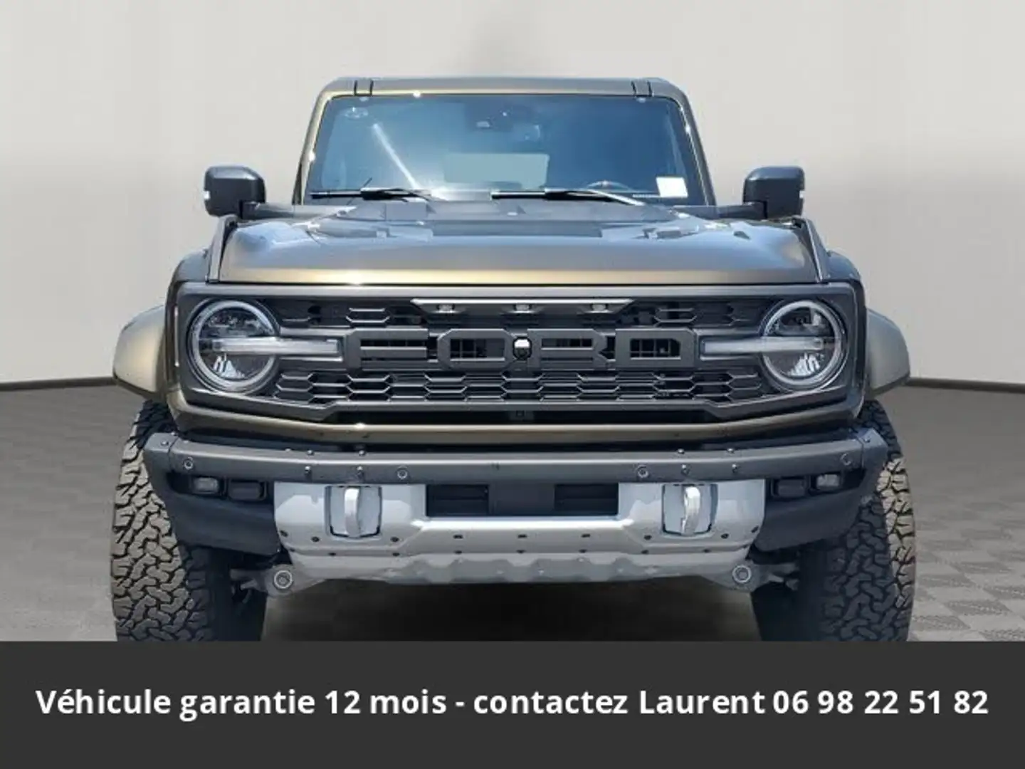 Ford Bronco Raptor 4x4 Tout compris hors homologation 4500e Vert - 2