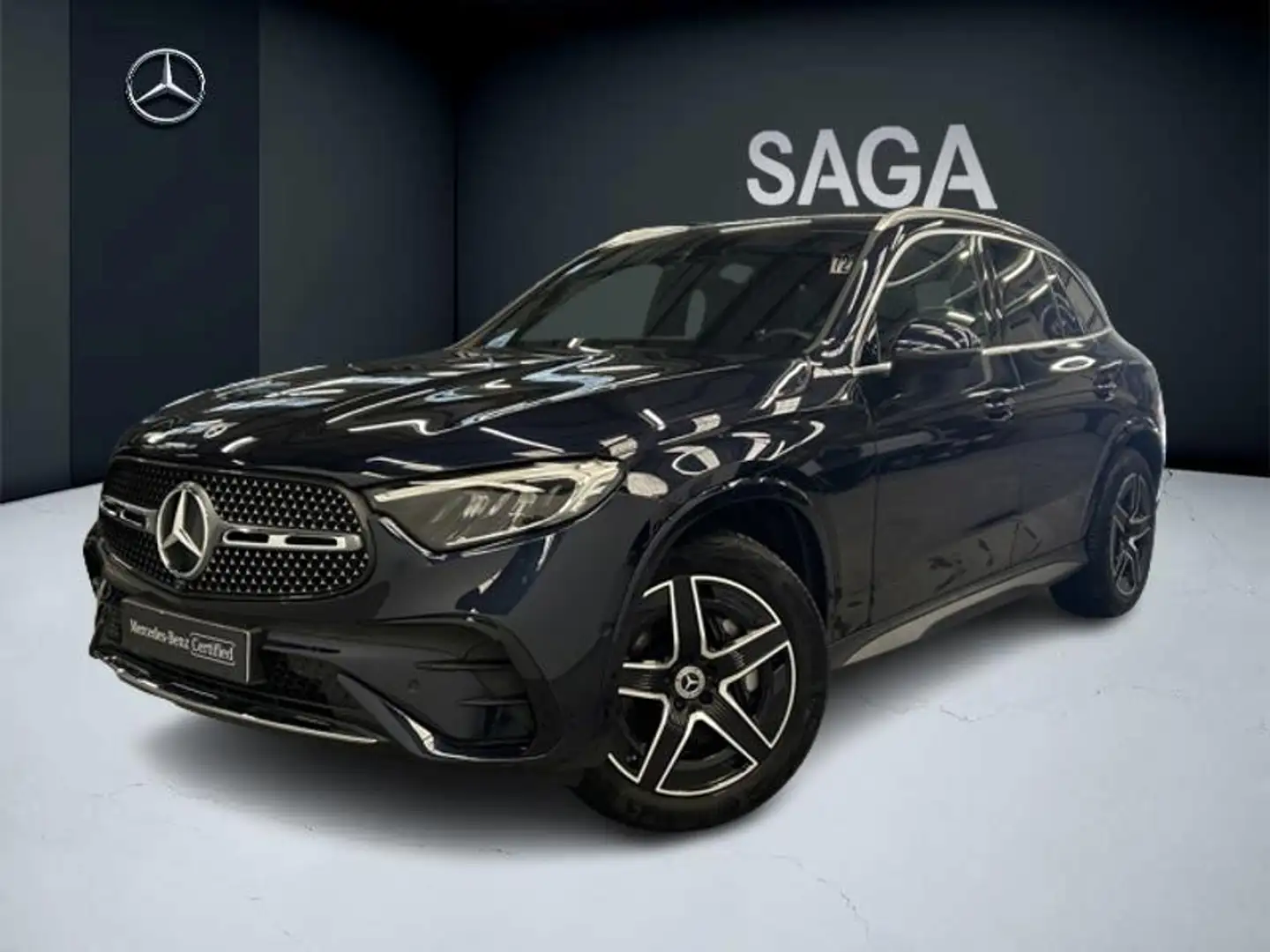 Mercedes-Benz GLC 200 4Matic AMG Line Blau - 1