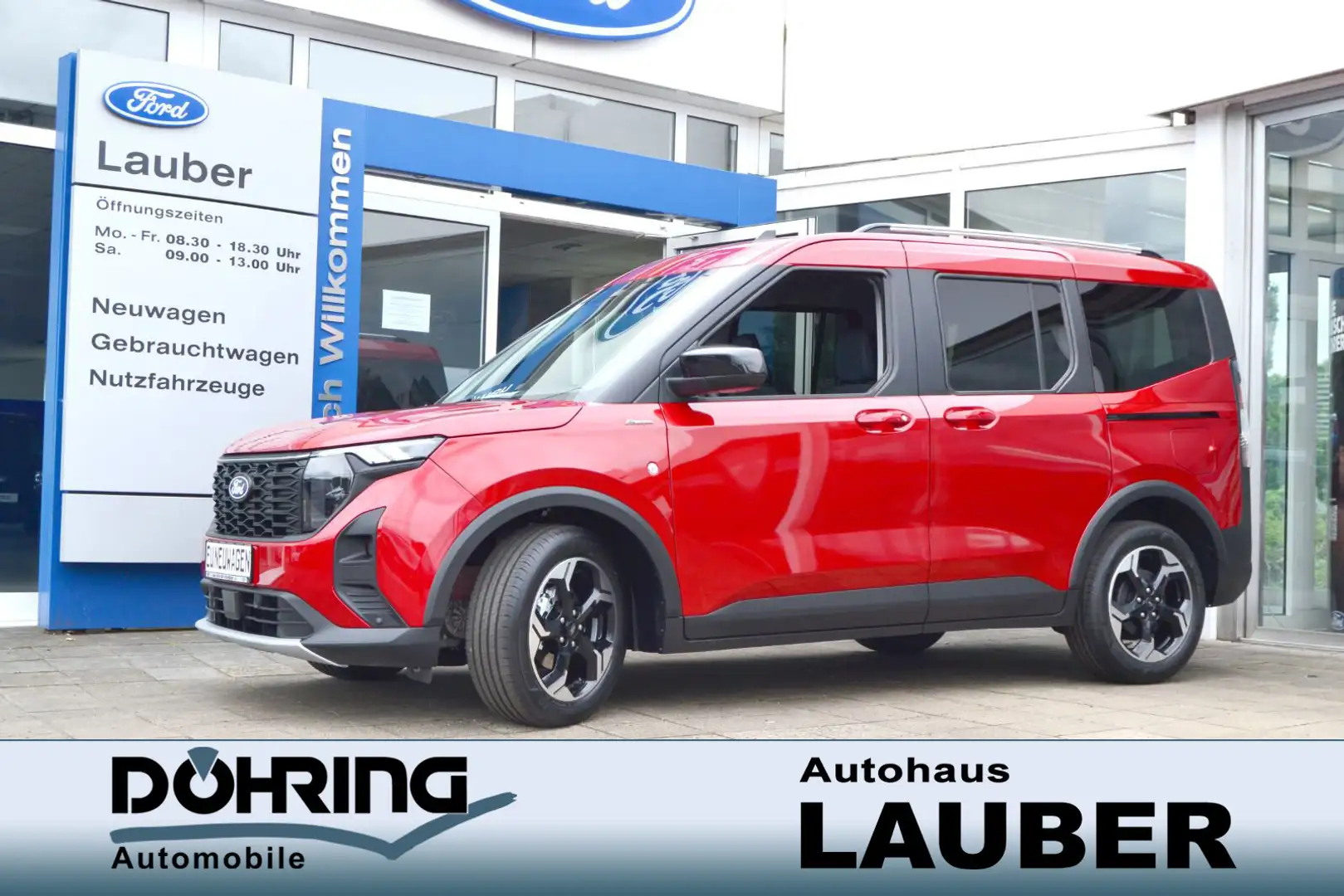 Ford Tourneo Courier Tourneo Courier 1,0 Active Autom AutoAC Navi+Sync4 Rouge - 1