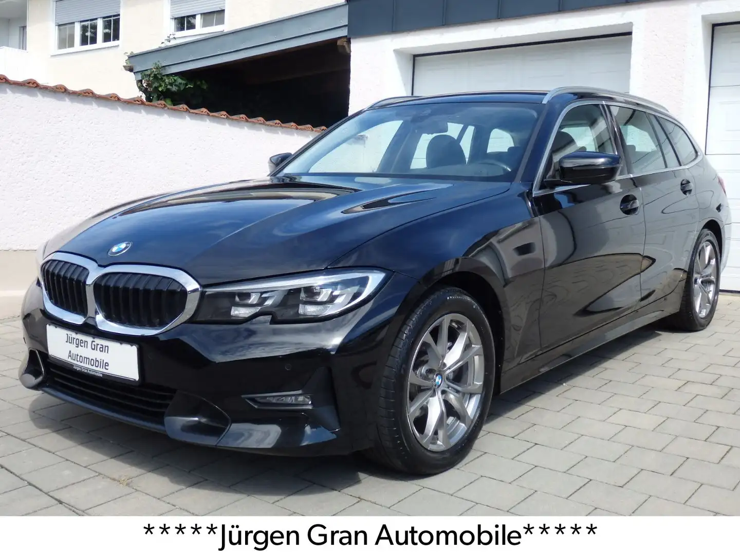 BMW 318 d Touring Aut Sport-Line M-Lenkrad Sportsitze Noir - 1