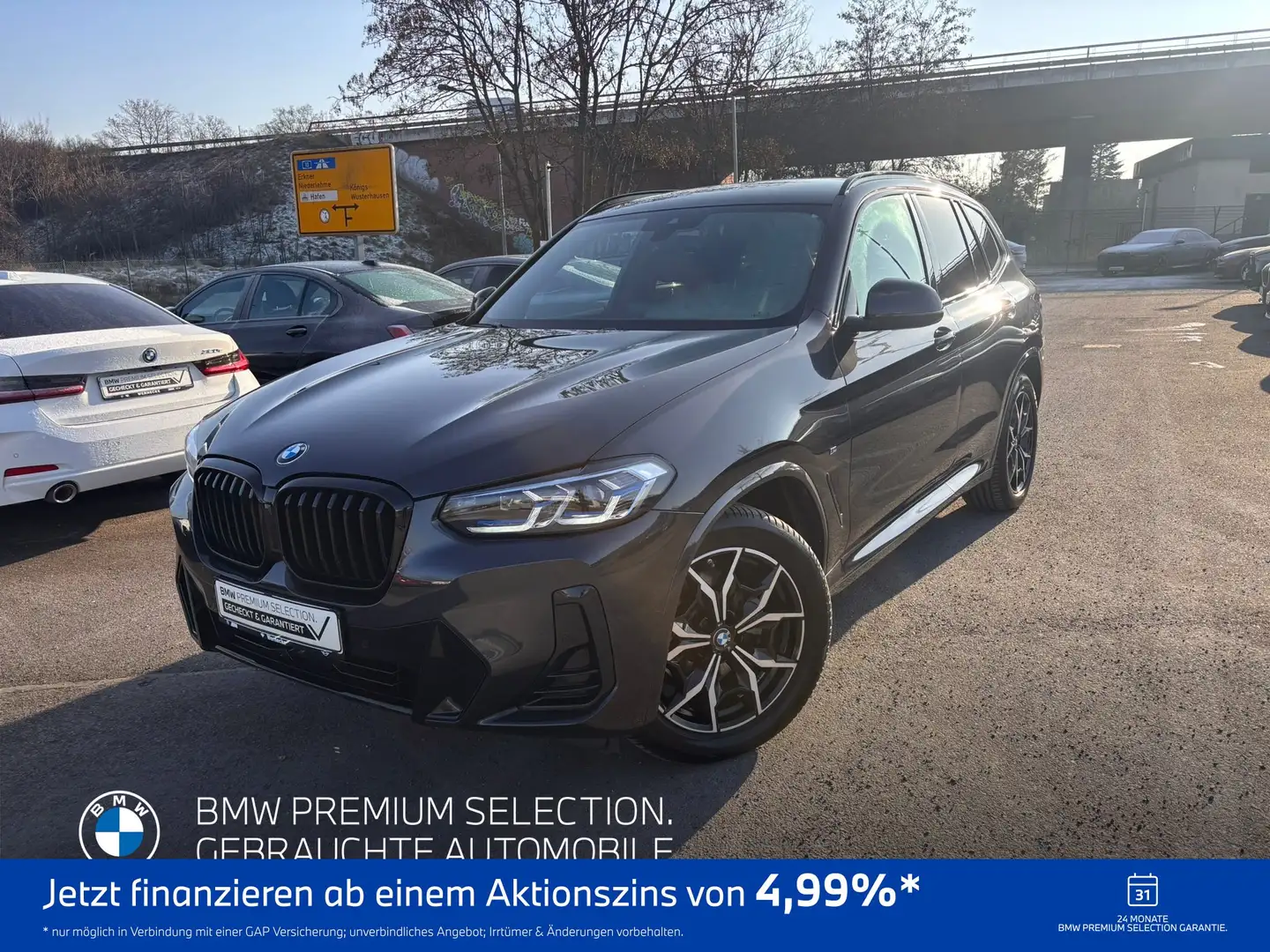 BMW X3 xDrive20i ZA M Sportpaket HiFi DAB WLAN Shz Grau - 1