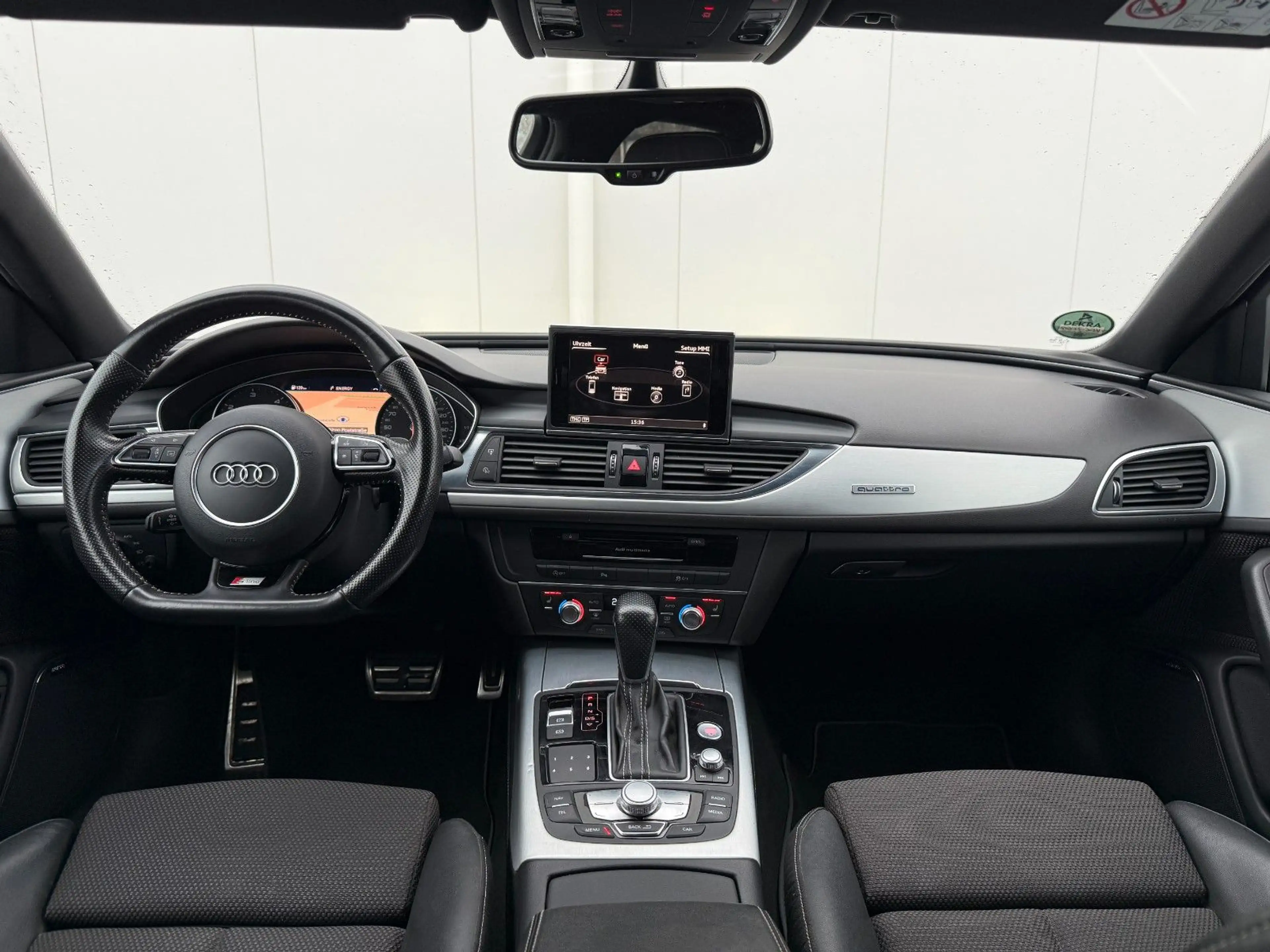 Audi A6 Avant 3.0TDI QUATTRO LED KEYLESS S-LINE BLACK — photo 14