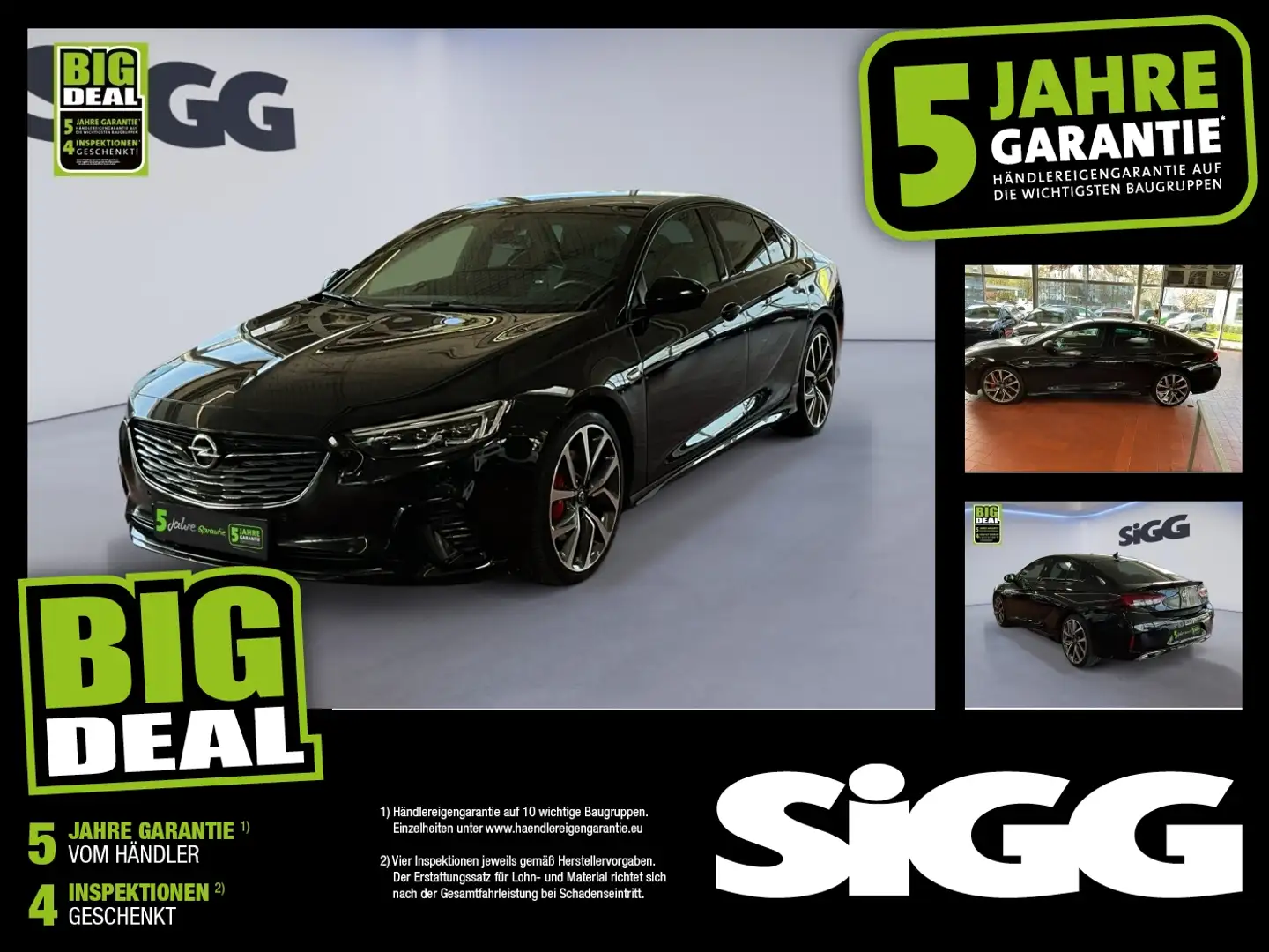 Opel Insignia Grand Sport GSi Automatik, Navigation, Leder, Bose Black - 1