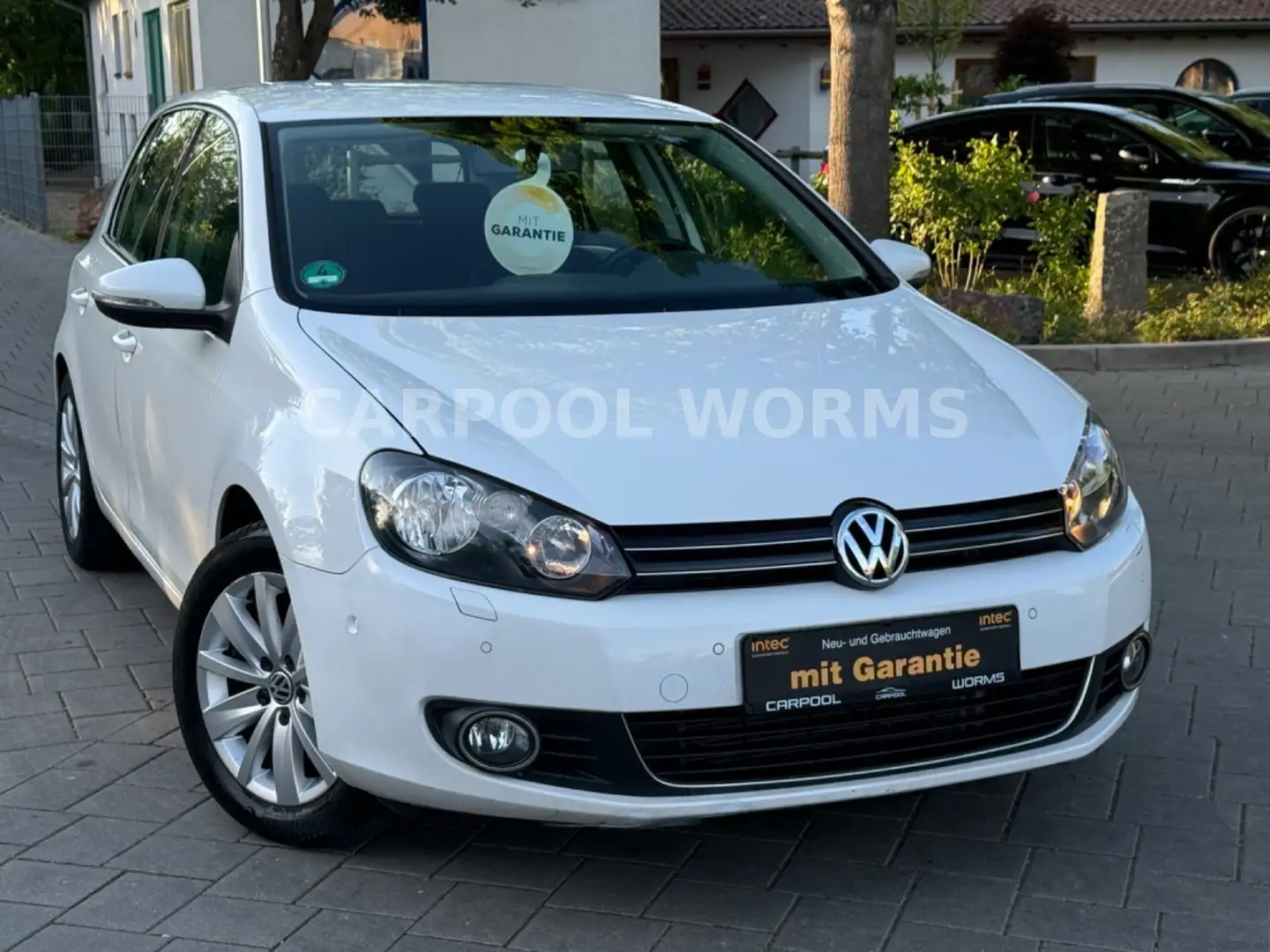 Volkswagen Golf VI 1.4 TSI Highline DSG-AUTOMATIK+ALCANTARA Blanc - 1