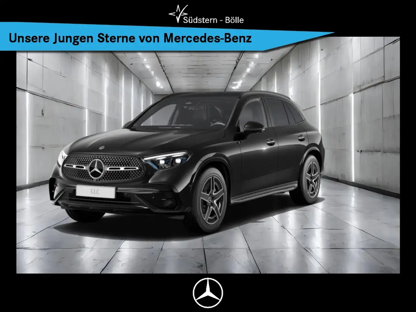 Mercedes-Benz GLC 300 4M AMG+AMBIENTE+DISTRO+MEMORY+NIGHTP. Schwarz - 1