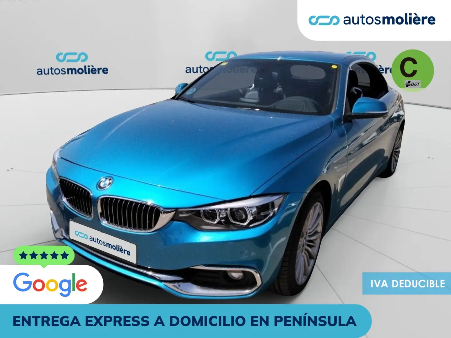 BMW 430 430iA Cabrio xDrive Azul - 1