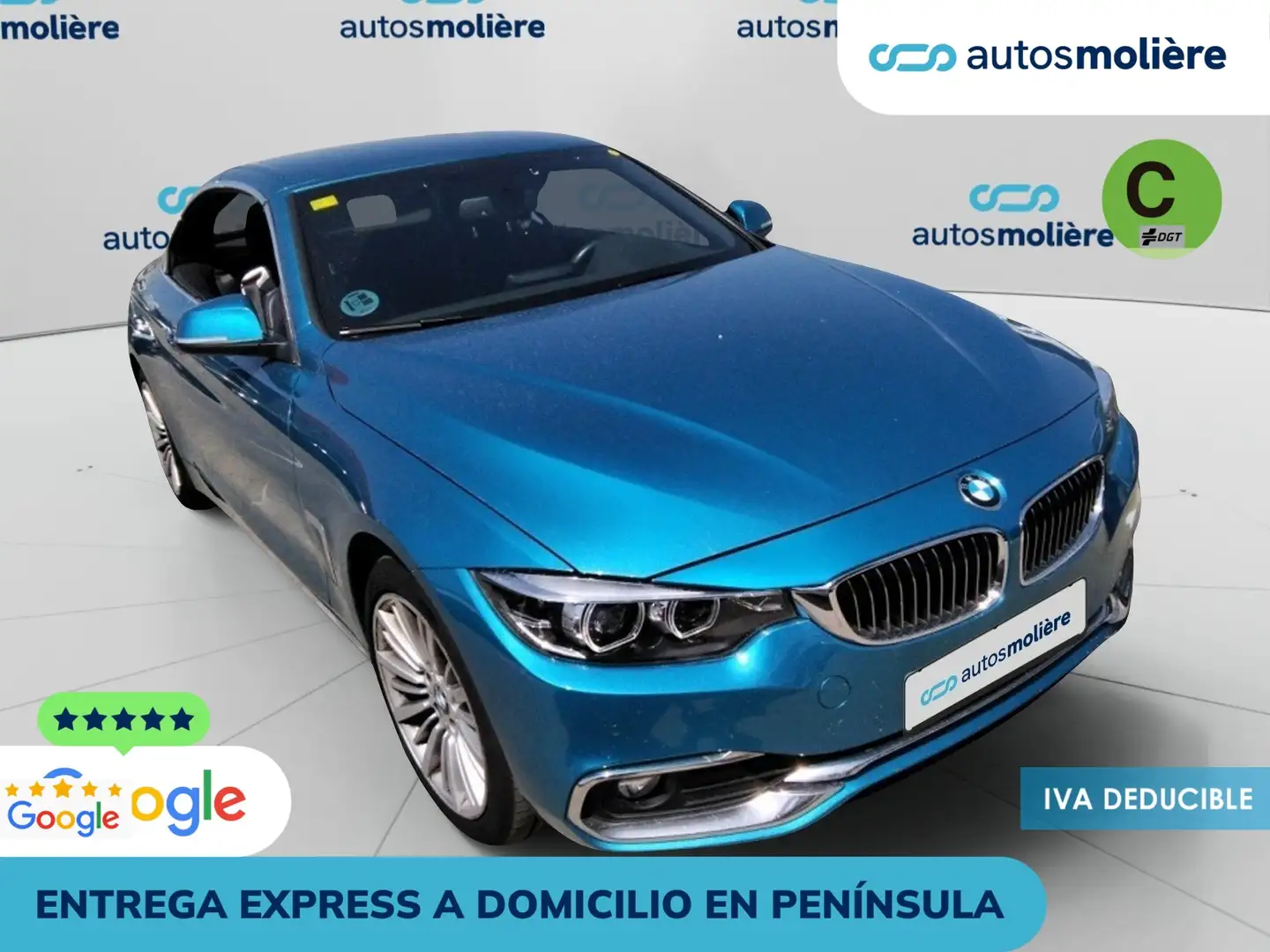 BMW 430 430iA Cabrio xDrive Azul - 2