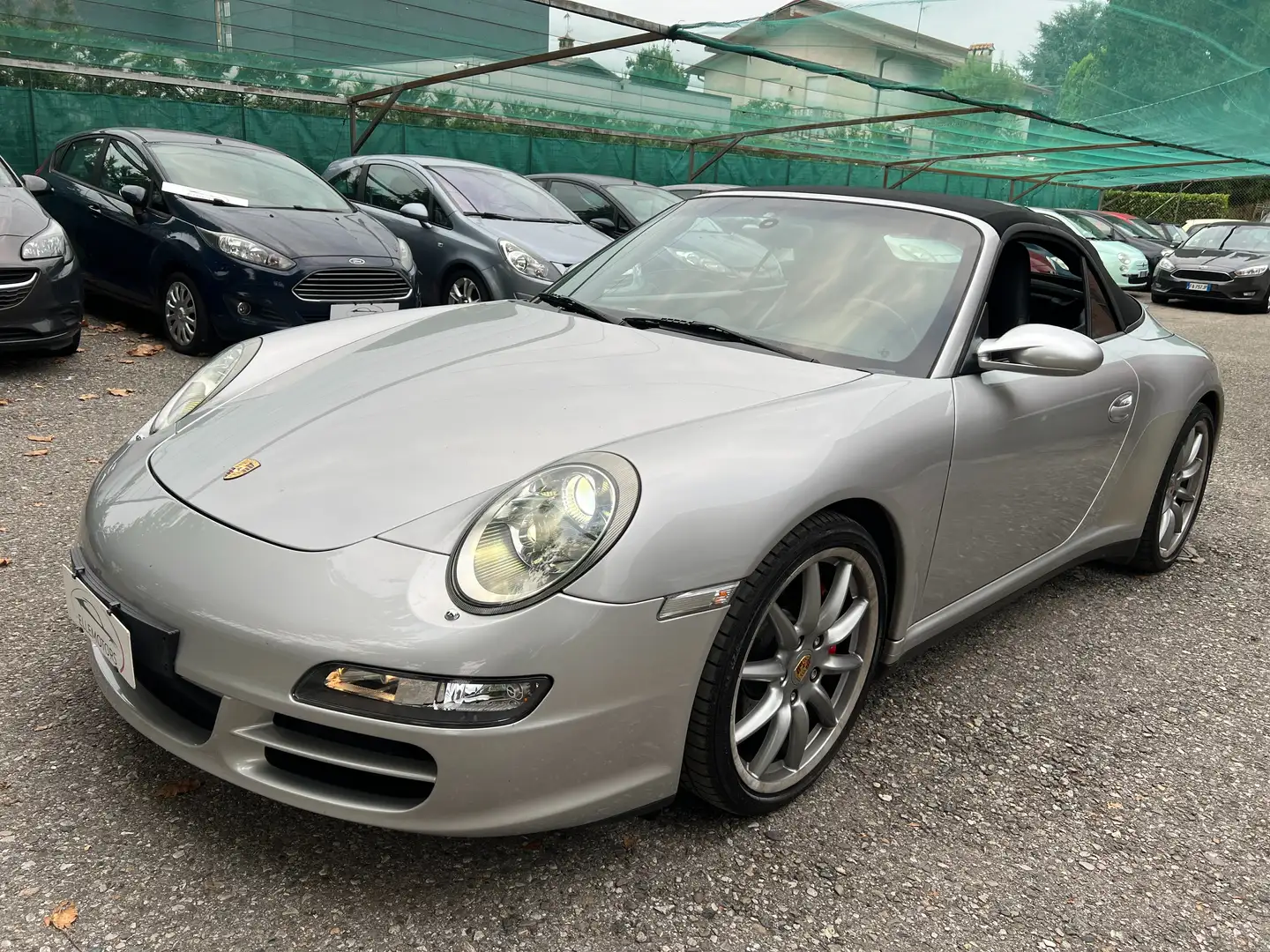 Porsche 997 911 CABRIO 4S MANUALE Argent - 1