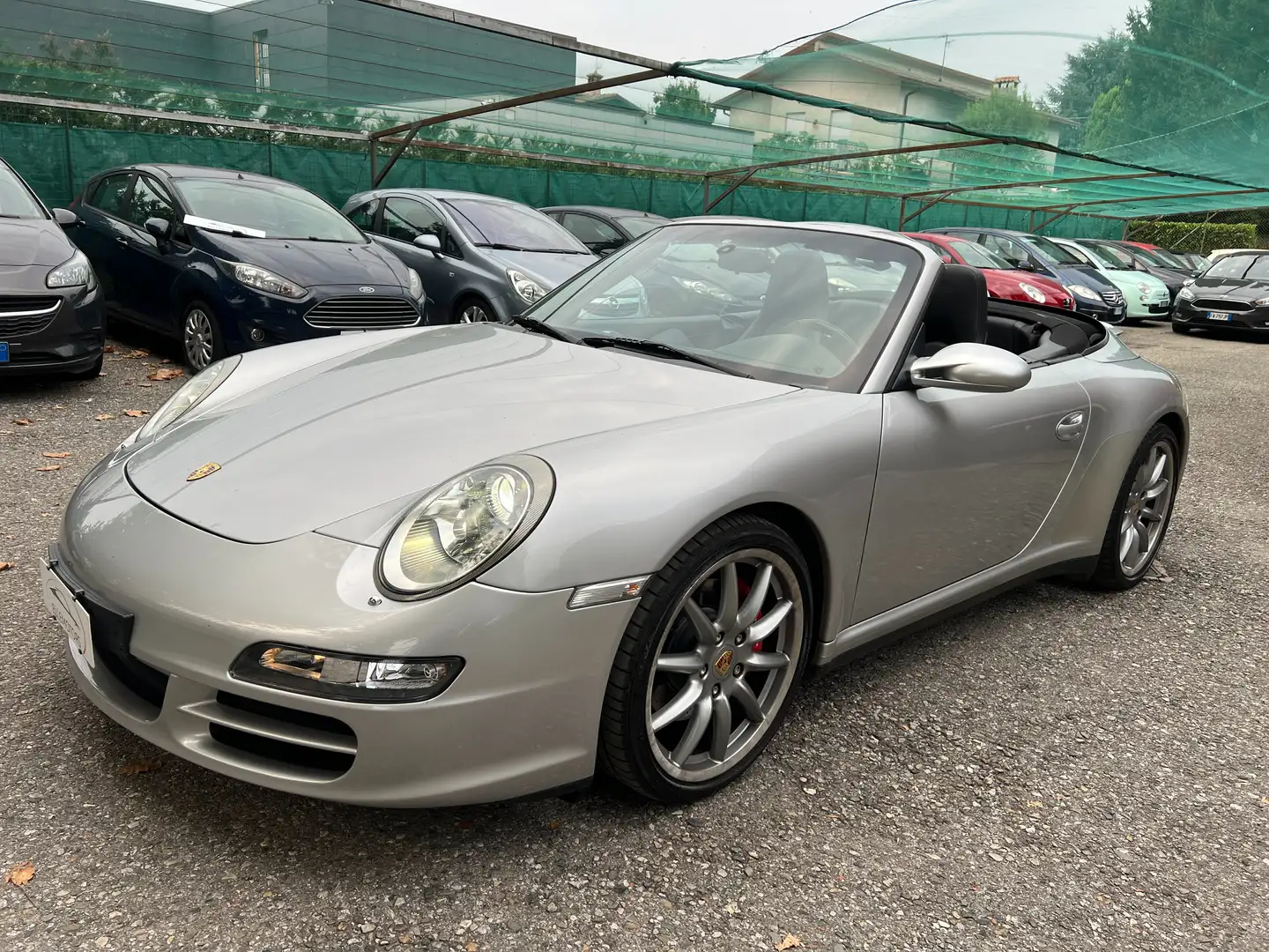 Porsche 997 911 CABRIO 4S MANUALE Argent - 2
