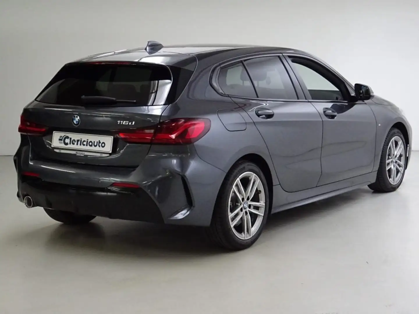 BMW 116 116 D M Sport Neopatentati Grigio - 2