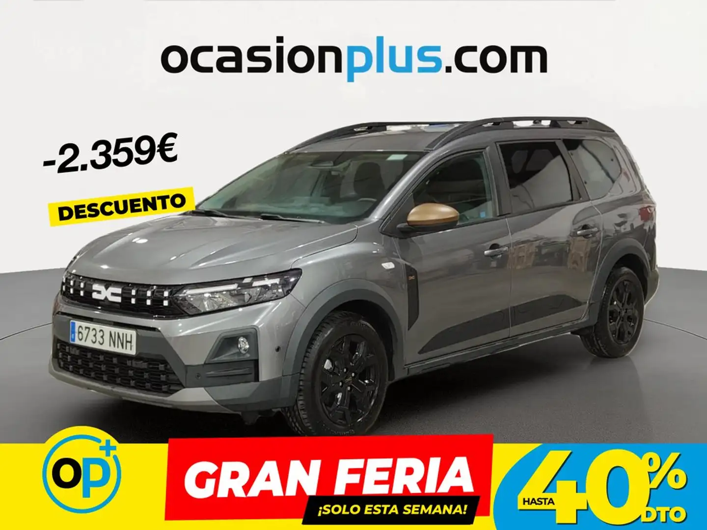 Dacia Jogger Hybrid Extreme 114kW 7pl. Gris - 1
