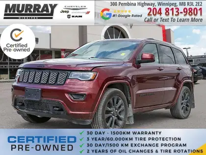 Red 2020 Jeep Grand Cherokee SUV / Crossover Four-Wheel Drive Automatic