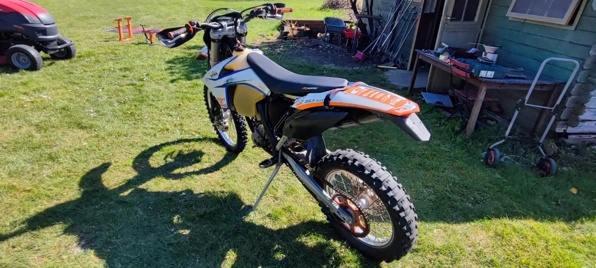 KTM 350 EXC akrapovic - 1