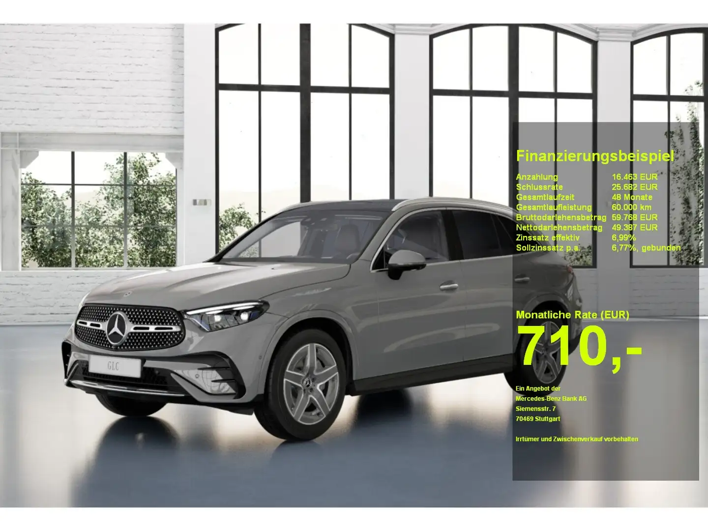 Mercedes-Benz GLC 300 e 4M AMG-Pr.+ HUD Panorama AHK Digital.L Grau - 1