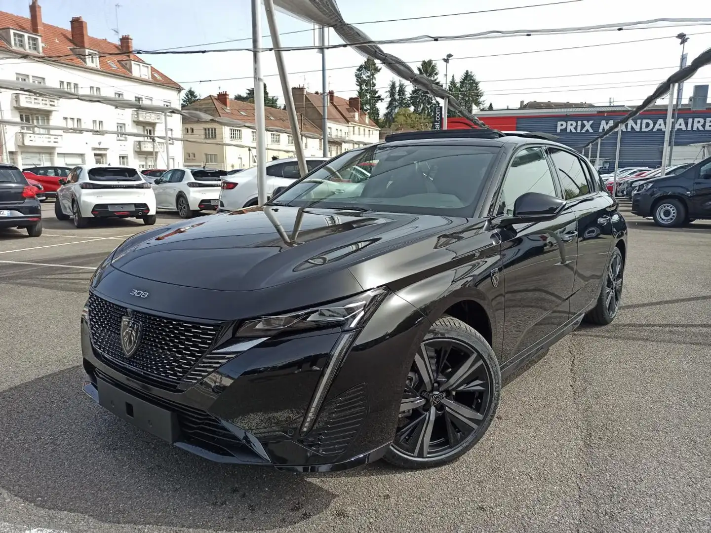 Peugeot 308 III 1.5 BlueHDi S\u0026S 130 EAT8 GT PACK SENSATIO Noir - 1
