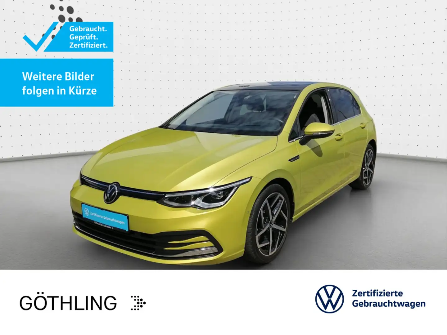 Volkswagen Golf StyleTSI 110 kW*AHK*NAVI*KAM*MATRIX*KOMFORT Giallo - 1