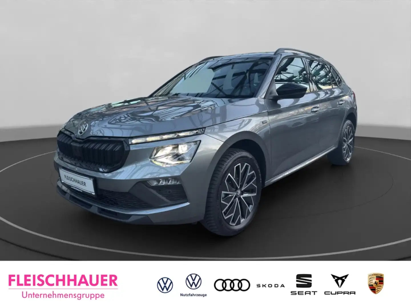 Skoda Kamiq Selection 1.0 TSI DSG Navi Digitales Cockpit LED A Grau - 1