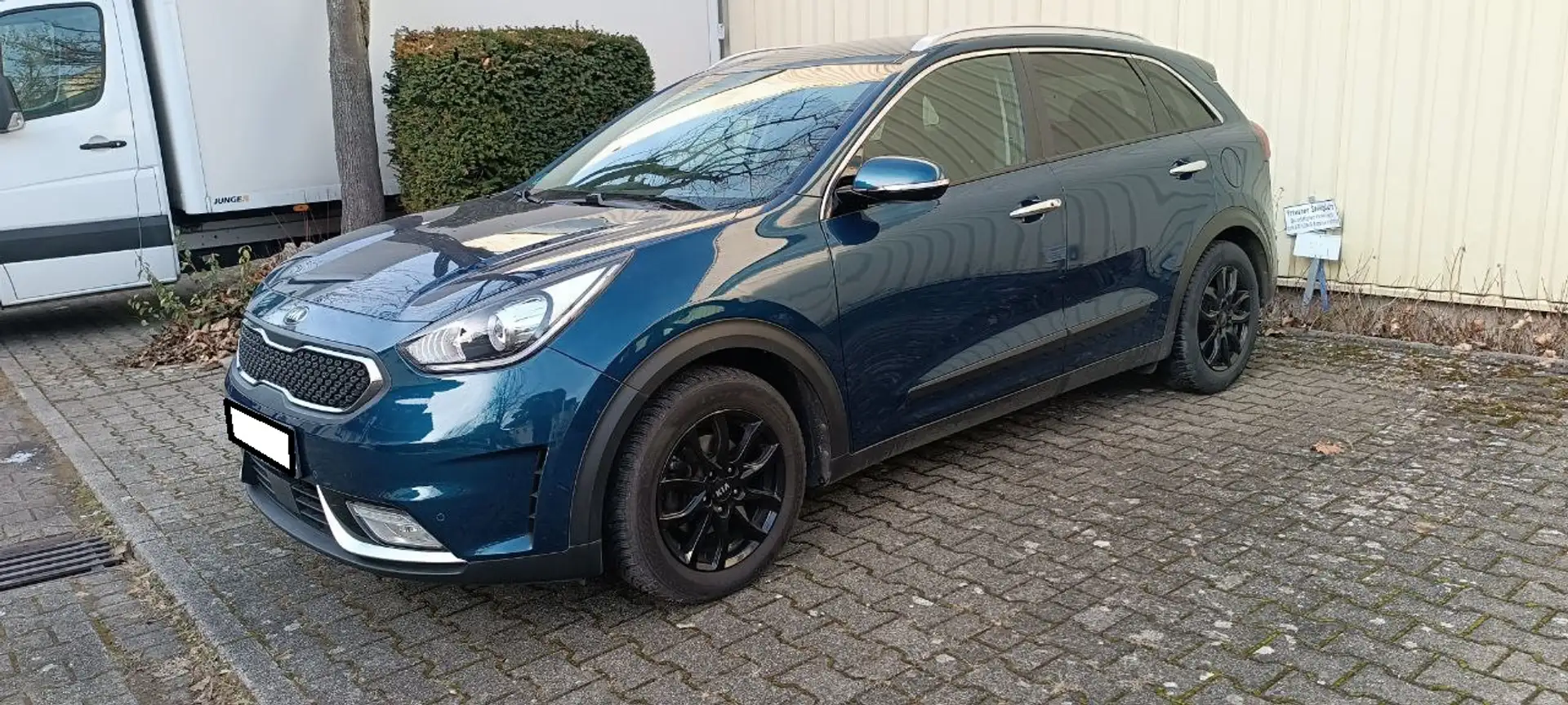 Kia Niro Kia Niro 1.6 GDI Hybrid Spirit | Leder | JBL | Top-Ausstattung Blau - 1
