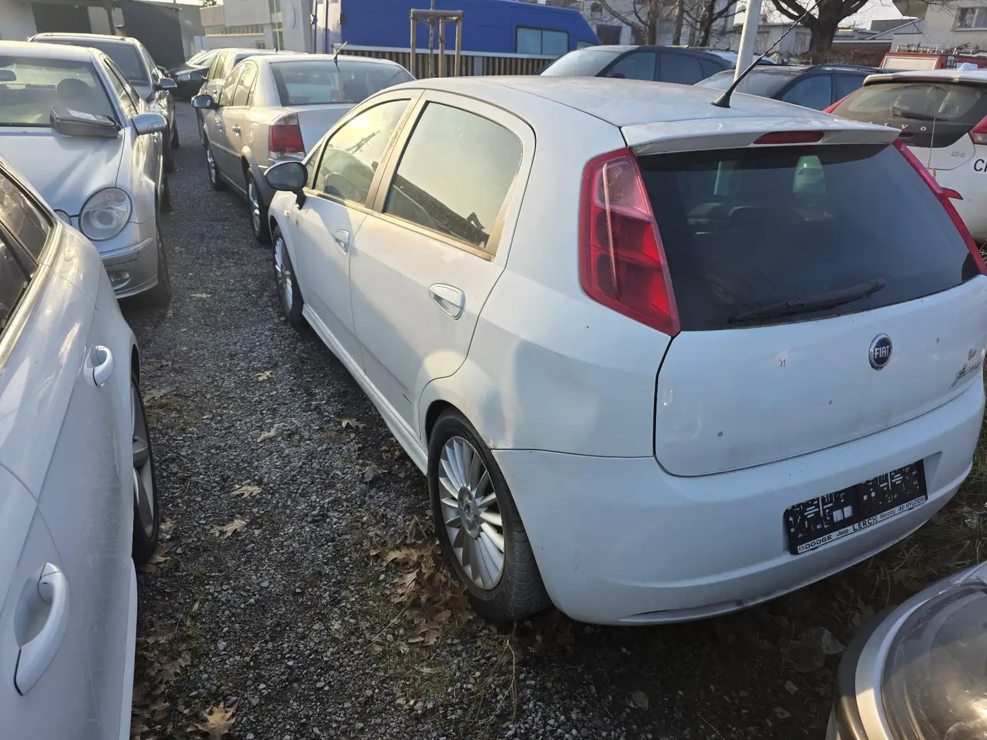 Fiat Grande Punto 1.4 16V Dynamic Weiß - 2