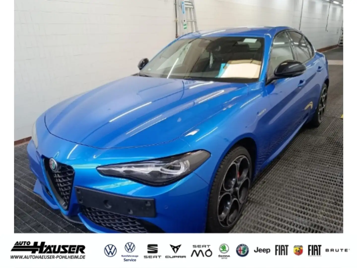Alfa Romeo Giulia MY24 Veloce 2.0 Turbo AT8 Q4 HARMAN KARDON MEMORY Azul - 1