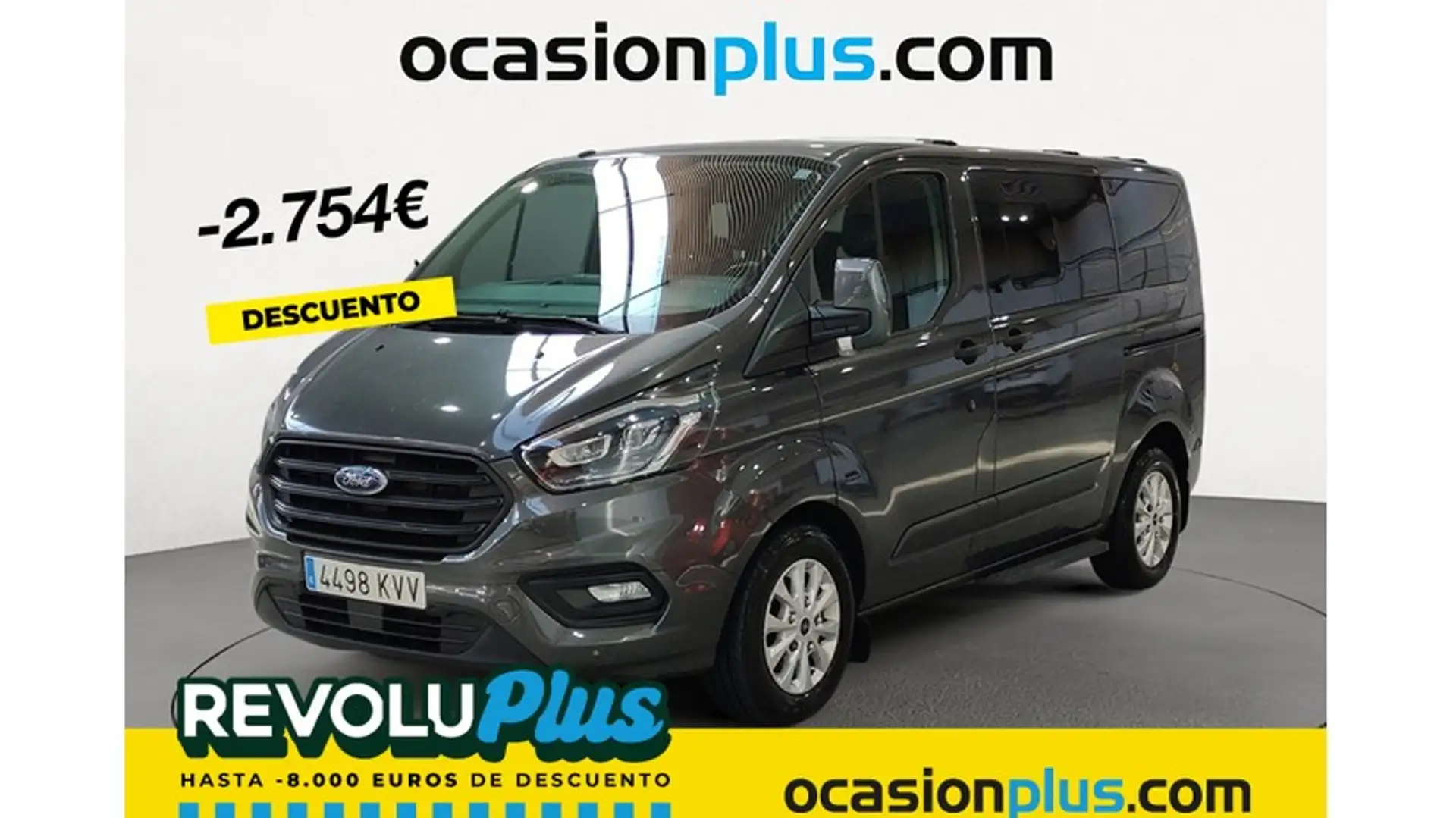 Ford Tourneo Custom 2.0 EcoBlue Trend 130 Grigio - 1