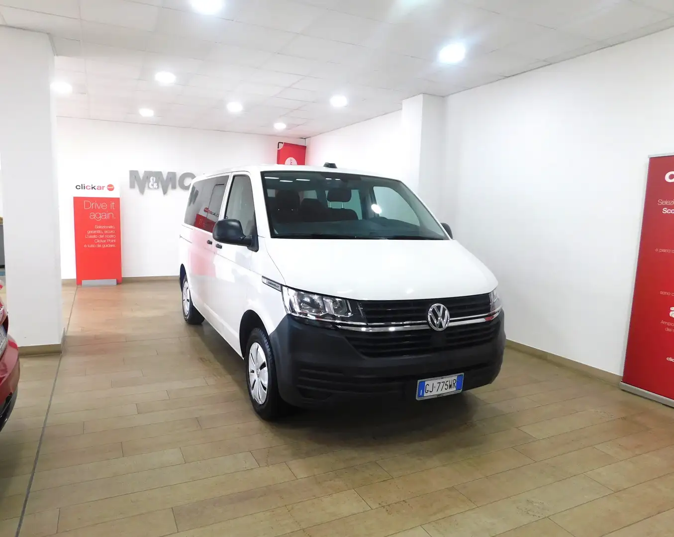 Volkswagen T6 Caravelle 2.0 TDI 110 CV T6 P.C. TRENDELINE Blanc - 2