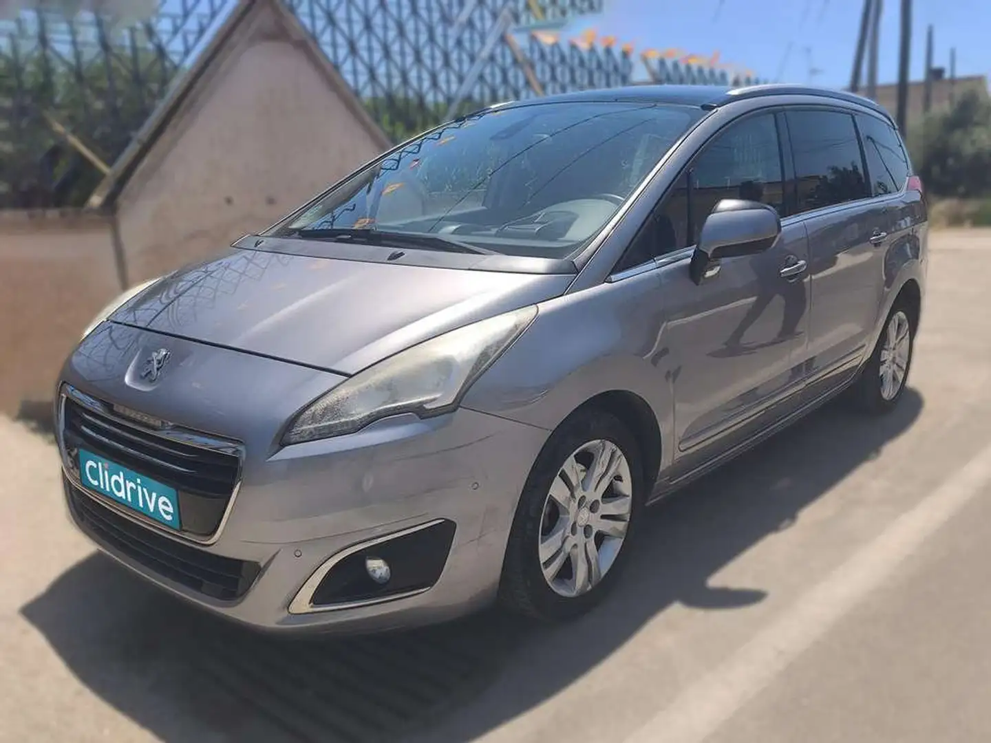 Peugeot 5008 1.6 BlueHDI Allure 7 pl. 120 Gris - 2