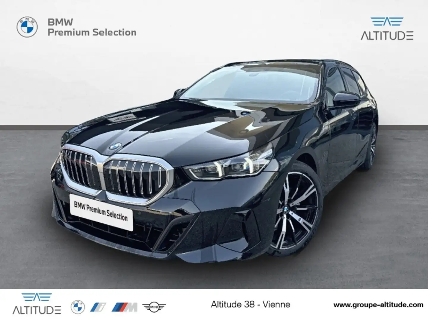 BMW 520 520dA 197ch M Sport xDrive Noir - 1