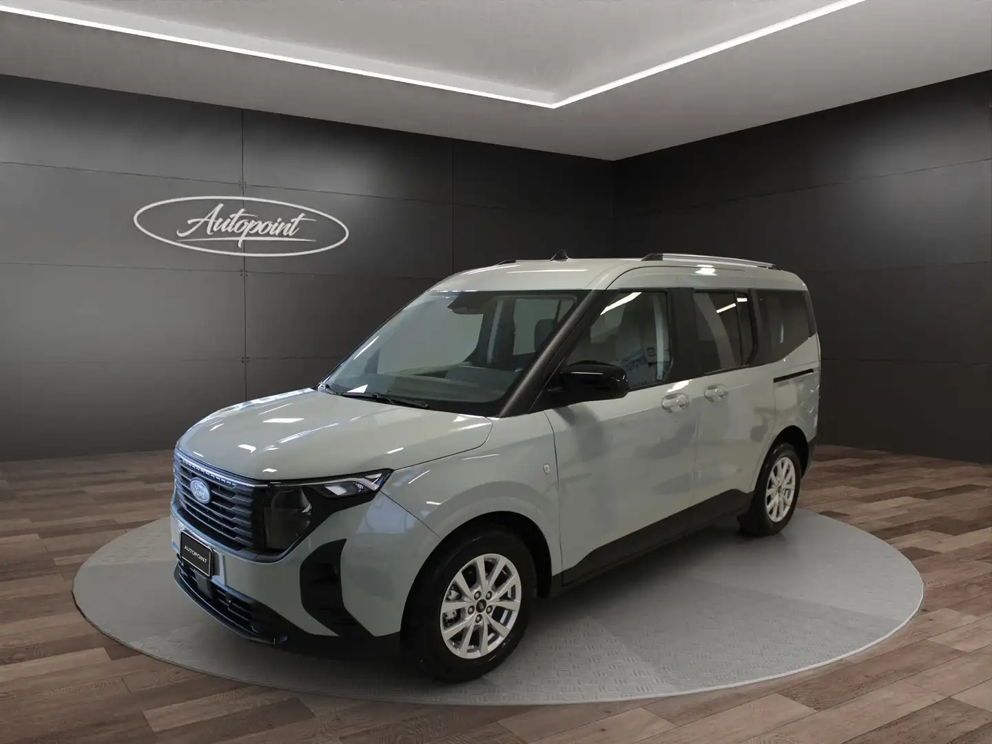 Ford Tourneo Courier 1.0 EcoBoost Powershift Titanium Grau - 1