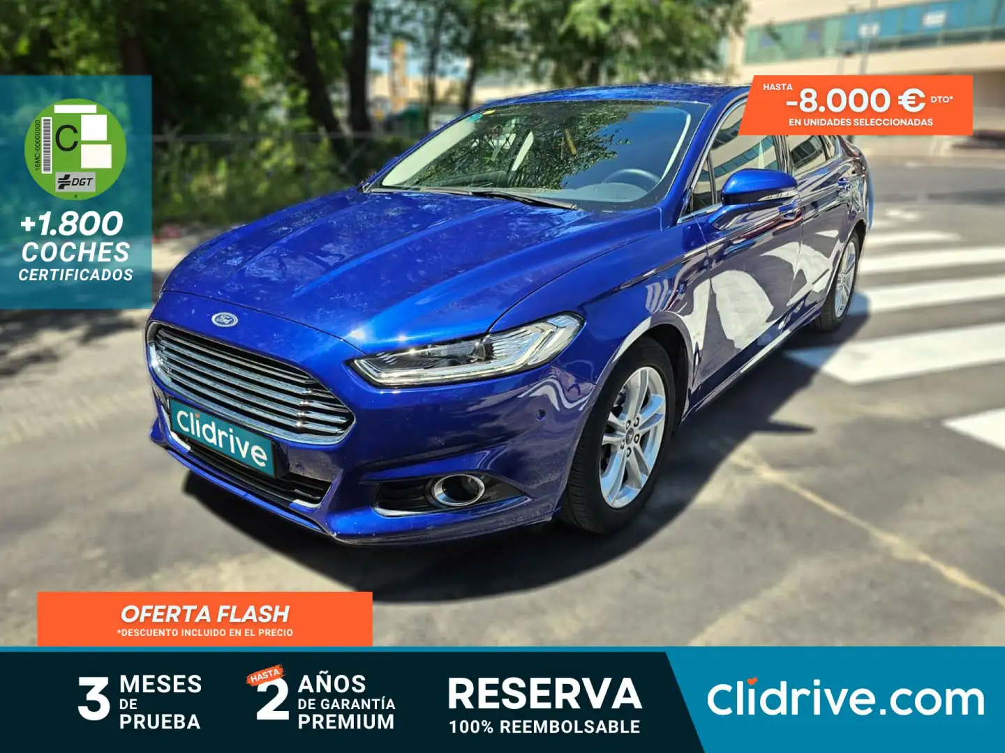 Ford Mondeo 2.0TDCI Titanium 150 Azul - 1