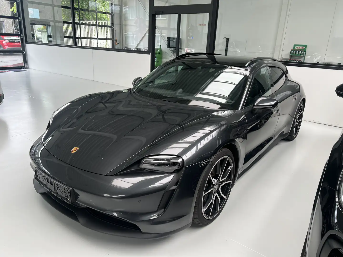 Porsche Taycan Taycan Sport Turismo bj 2022 passenger display! Gris - 1