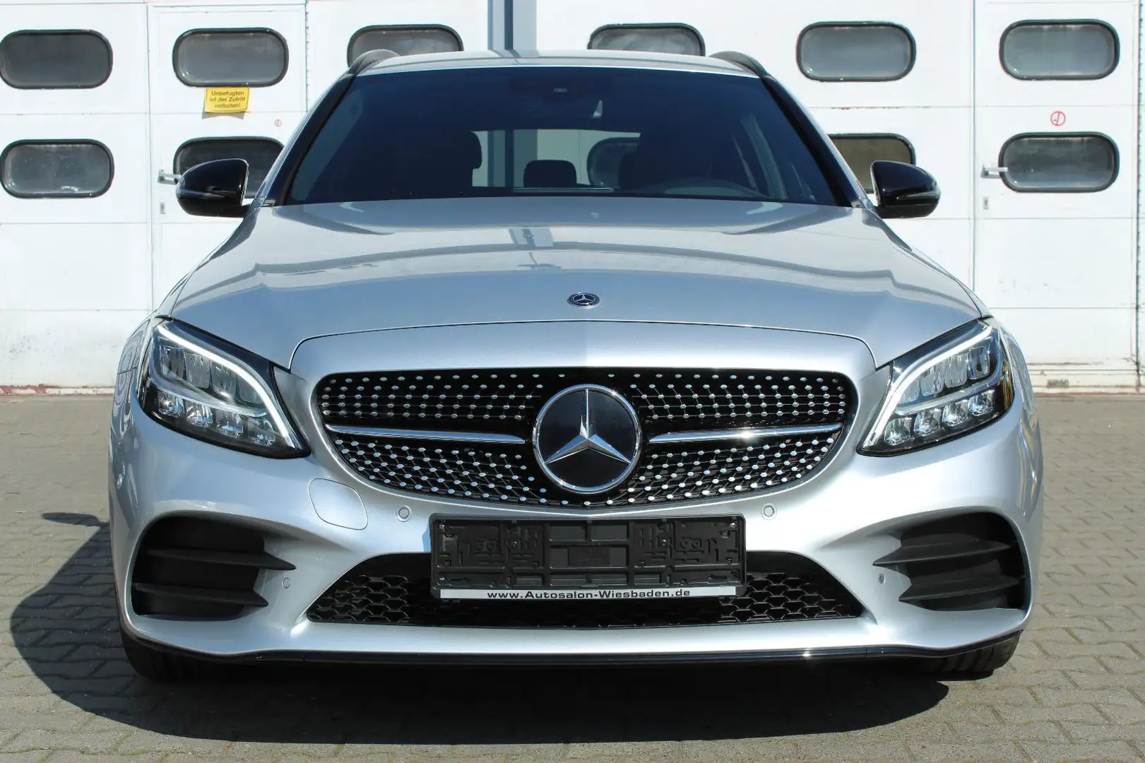 Mercedes-Benz C 220 T-Modell  AMG Line Silber - 2