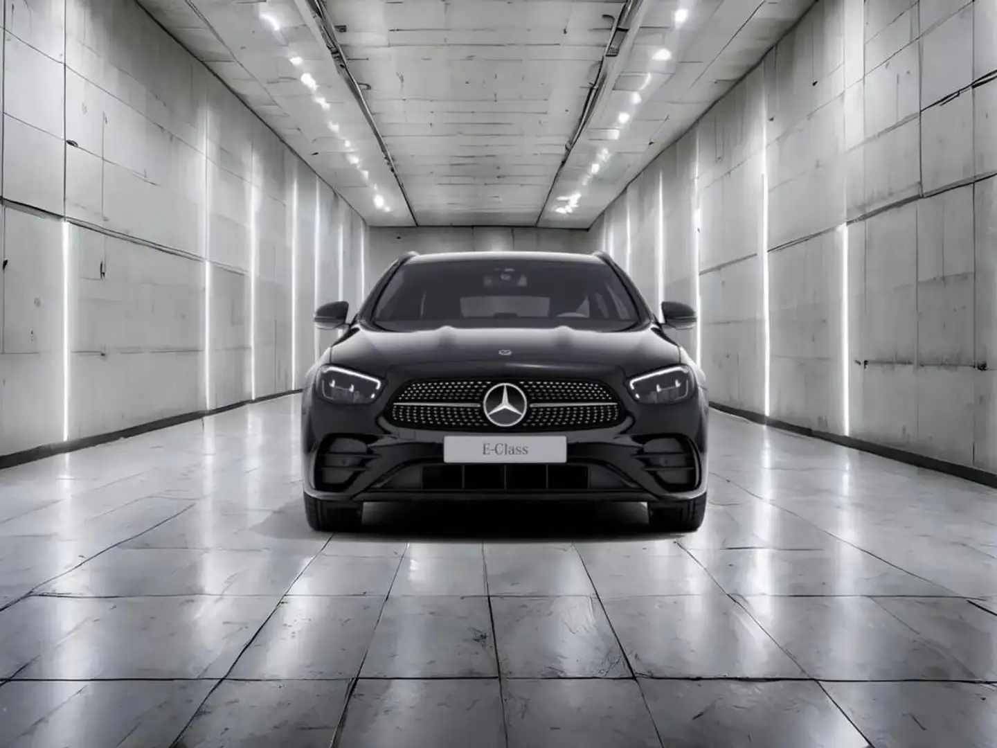 Mercedes-Benz E 300 de 4M T AMG+NIGHT+AHK+KAM.+TOTW.+LED+MBUX Schwarz - 2