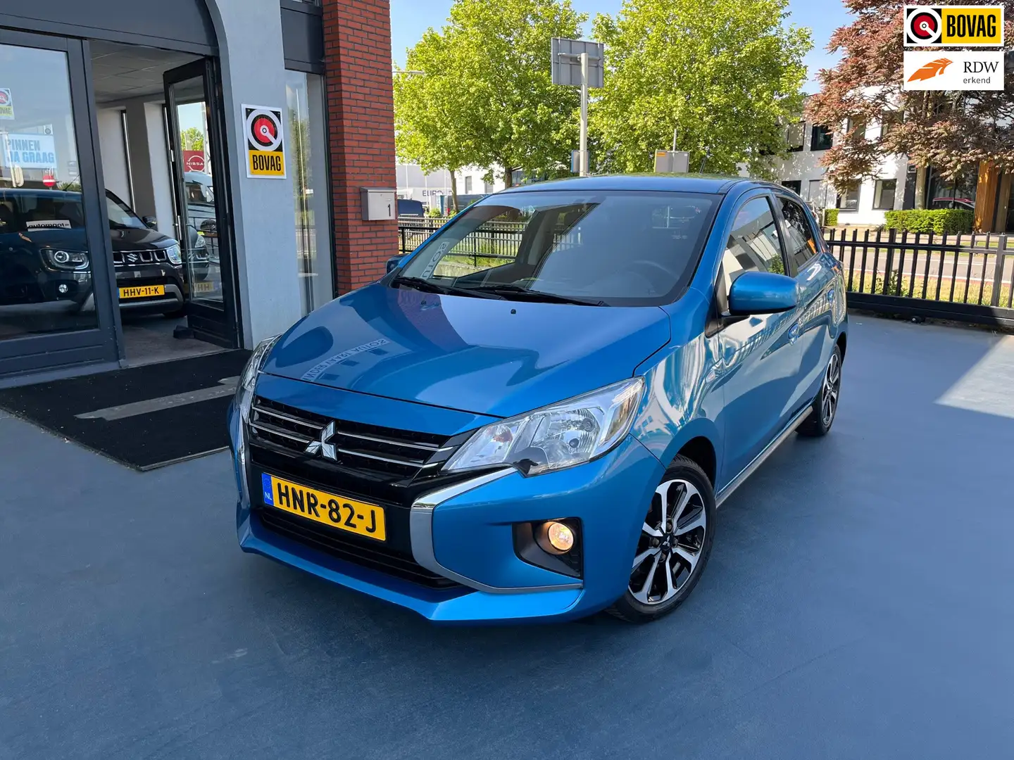 Mitsubishi Space Star 1.2 Instyle AUTOMAAT LMV AIRCO Blauw - 1